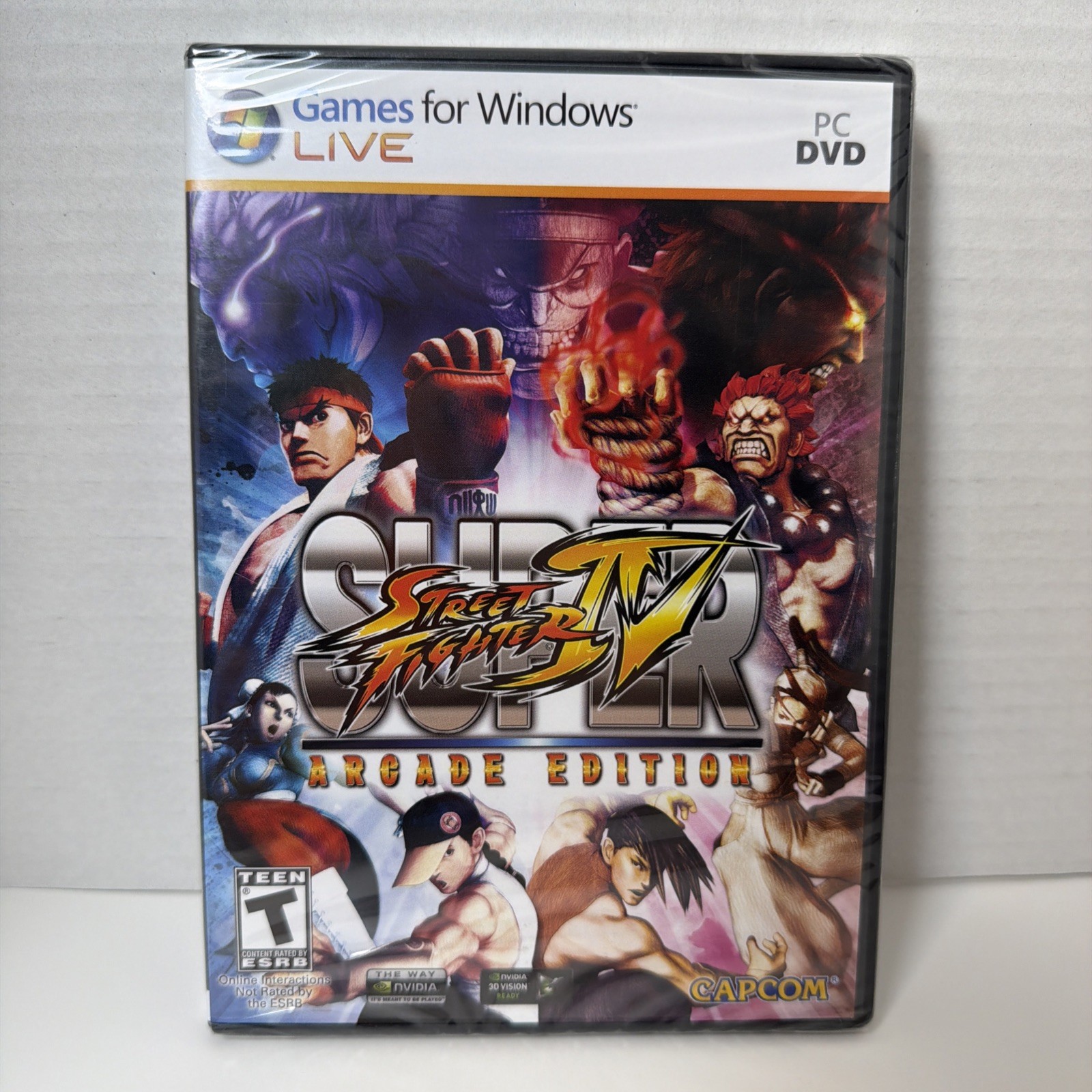 Super Street Fighter IV: Arcade Edition (PC, 2011) Brand New Sealed