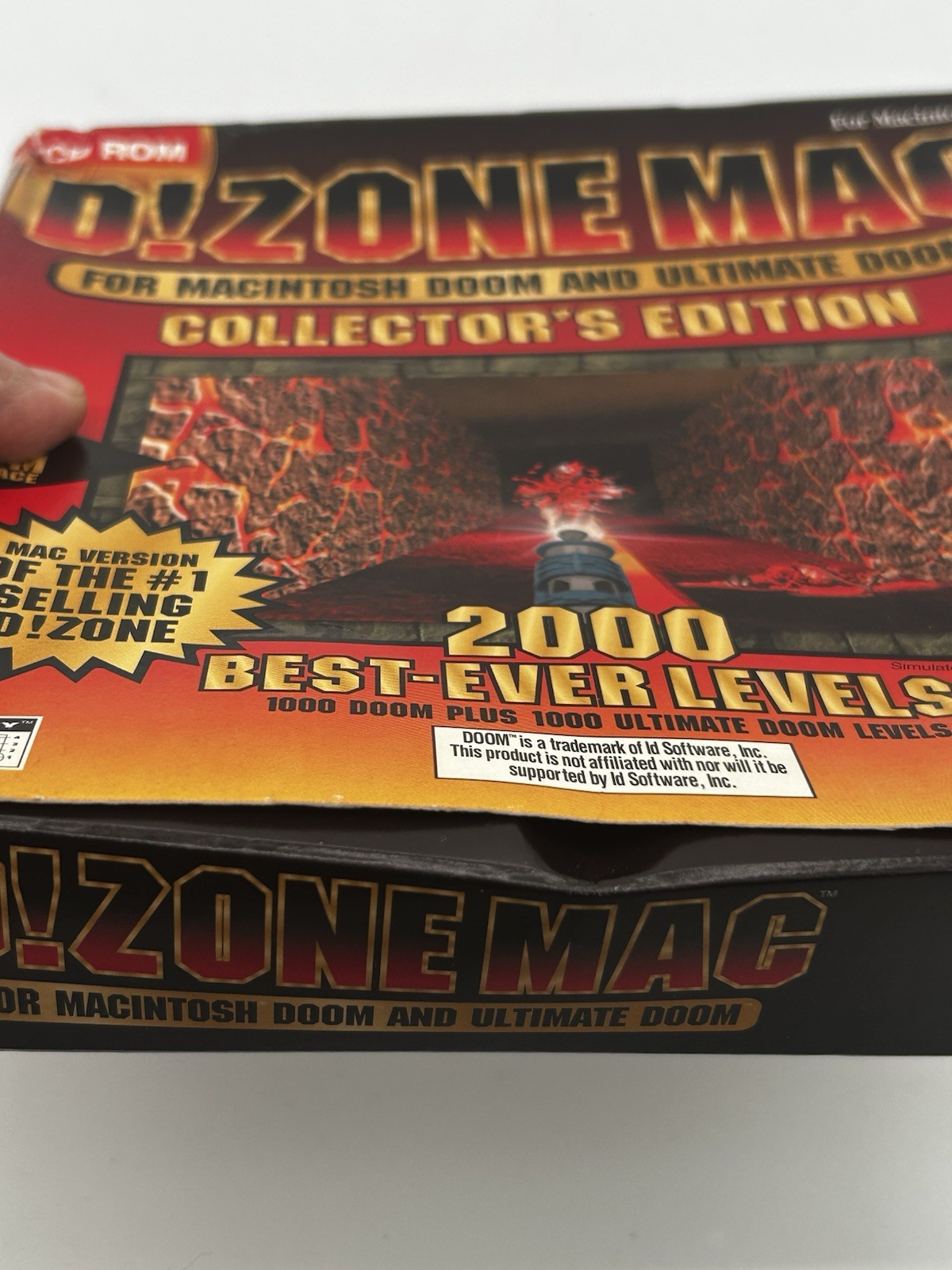 D!Zone Max Collectors Edition Mackintosh Doom Ultimate Doom 2000 Levels Macsoft