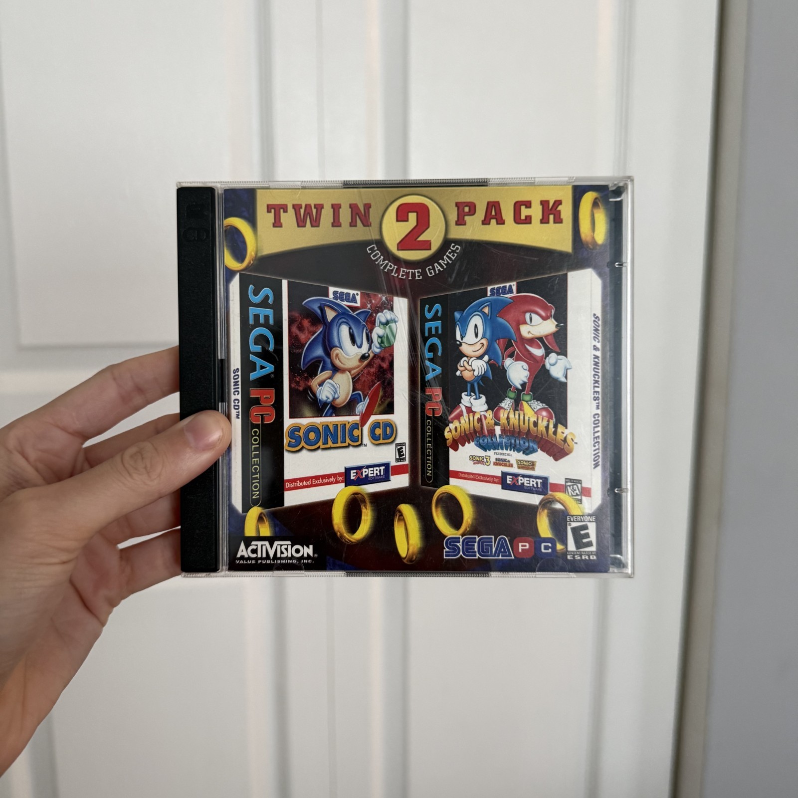 Twin 2 Pack Sonic CD And Sonic & Knuckles Collection Microsoft Windows