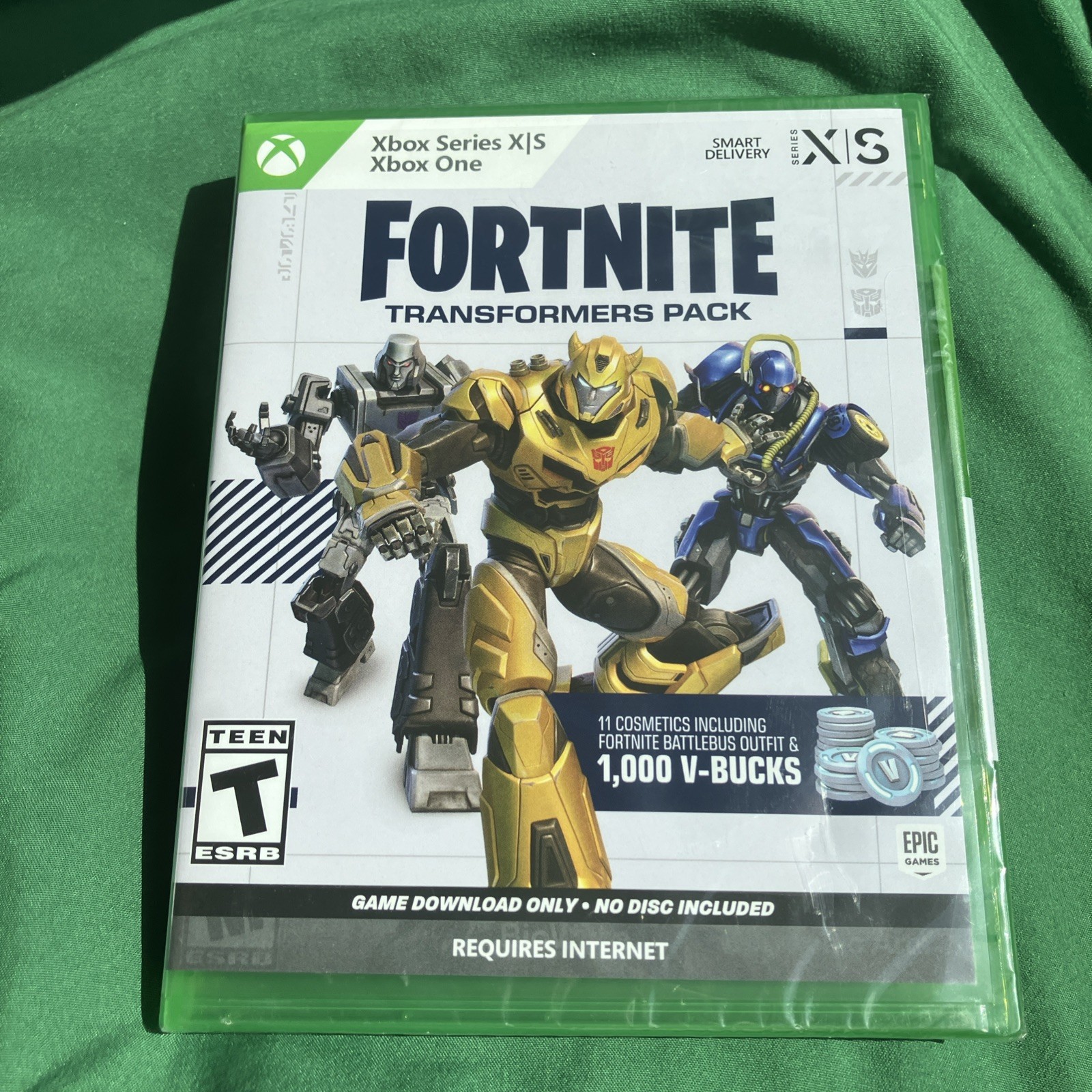 Fortnite Transformers Pack (Xbox Series X/S, Xbox One) BRAND NEW Sealed -No Disc