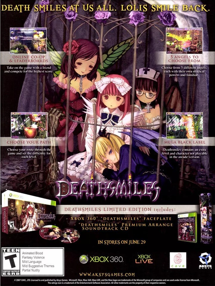 Deathsmiles (XBOX 360) New