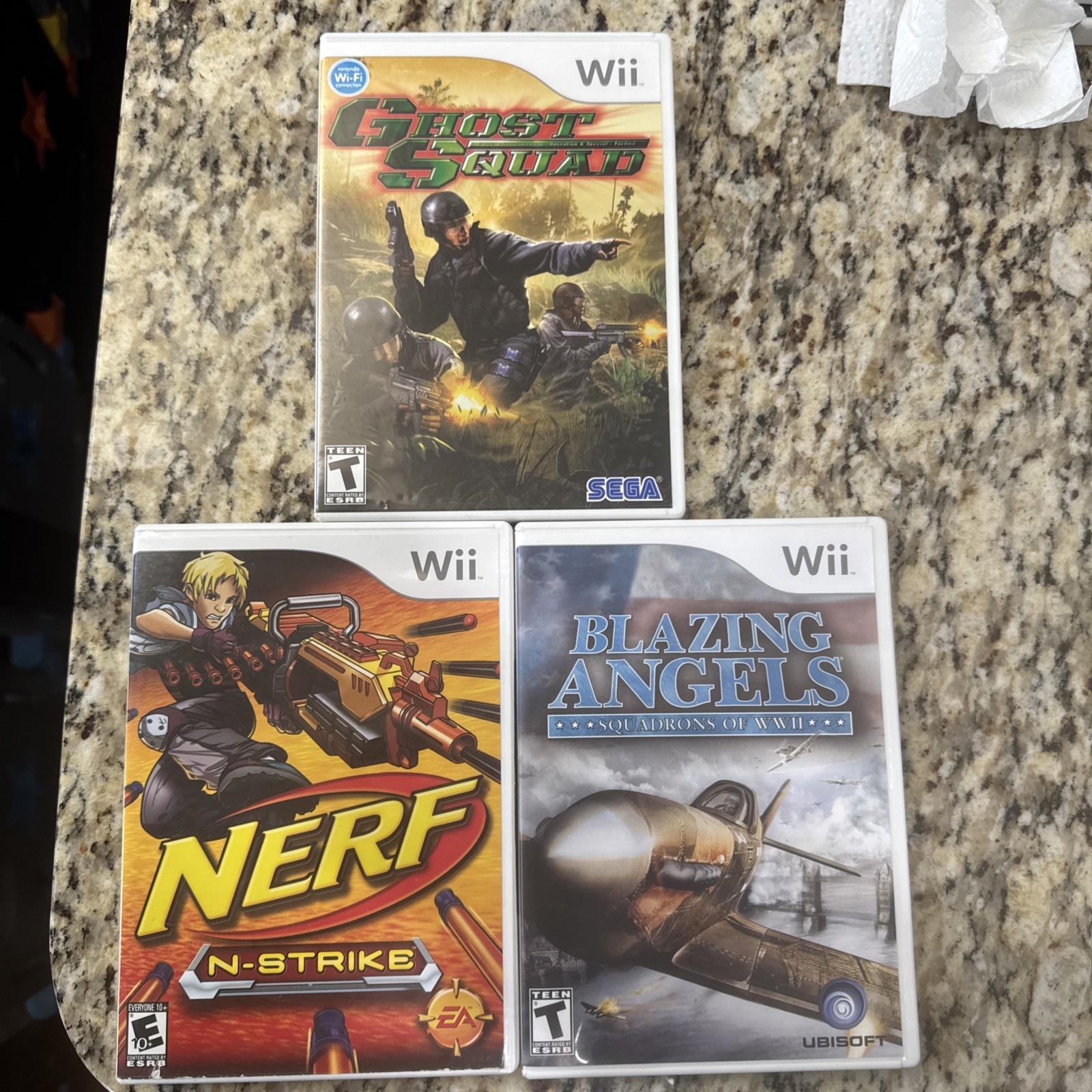 Wii Games Bundle Of 3