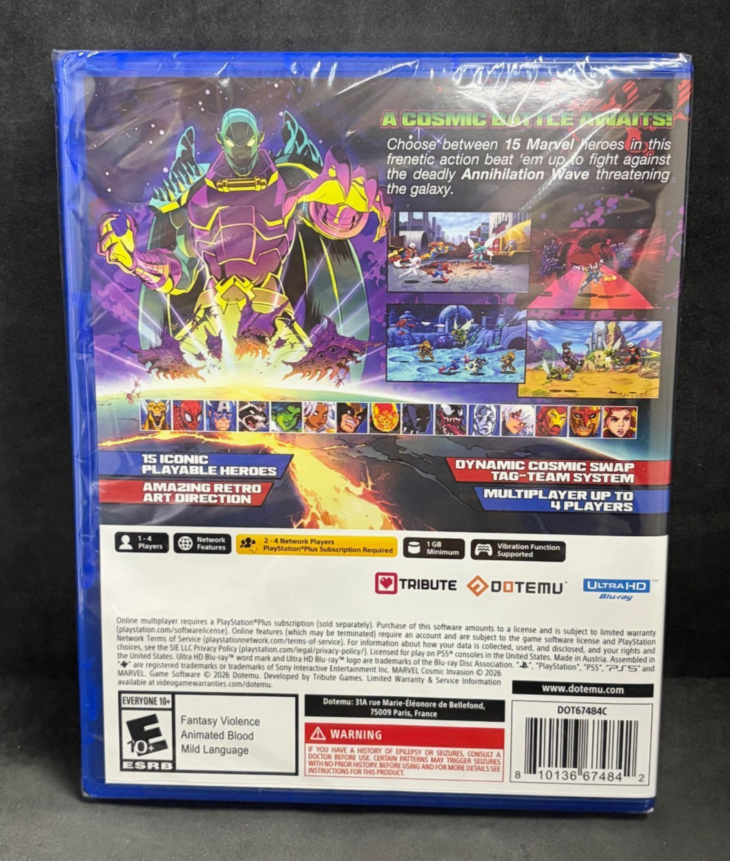 MARVEL Cosmic Invasion (PS5 / Playstation 5) BRAND NEW
