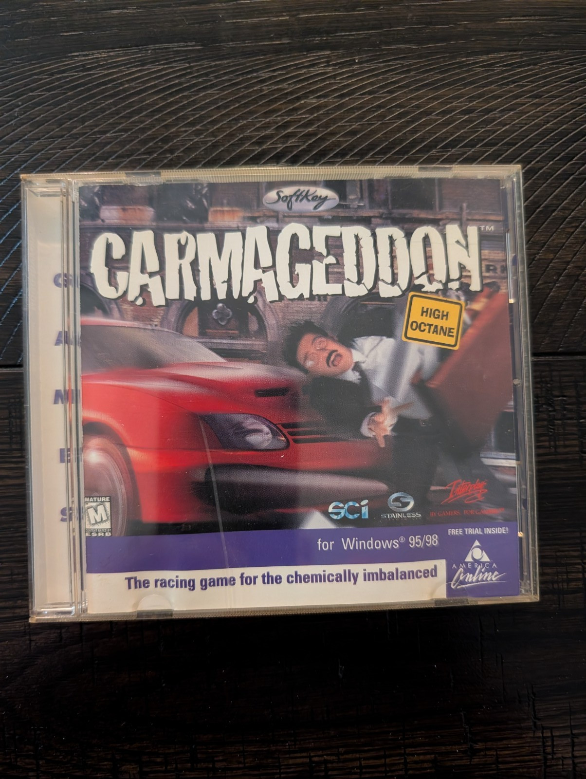 SCI Carmageddon PC Racing Multiplayer 3D Network Play M Mature 1997