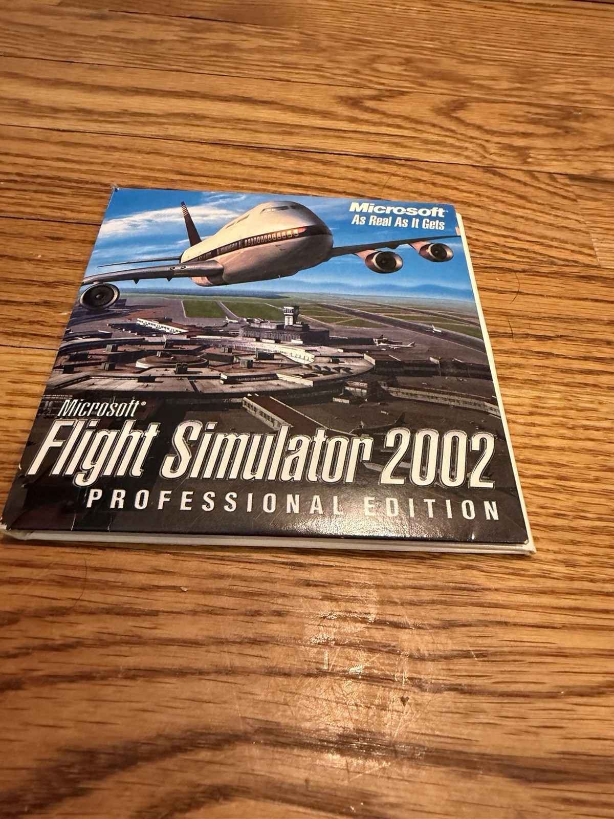 Microsoft Flight Simulator 2002 As Real As It Gets + Professional Edition CD Lot