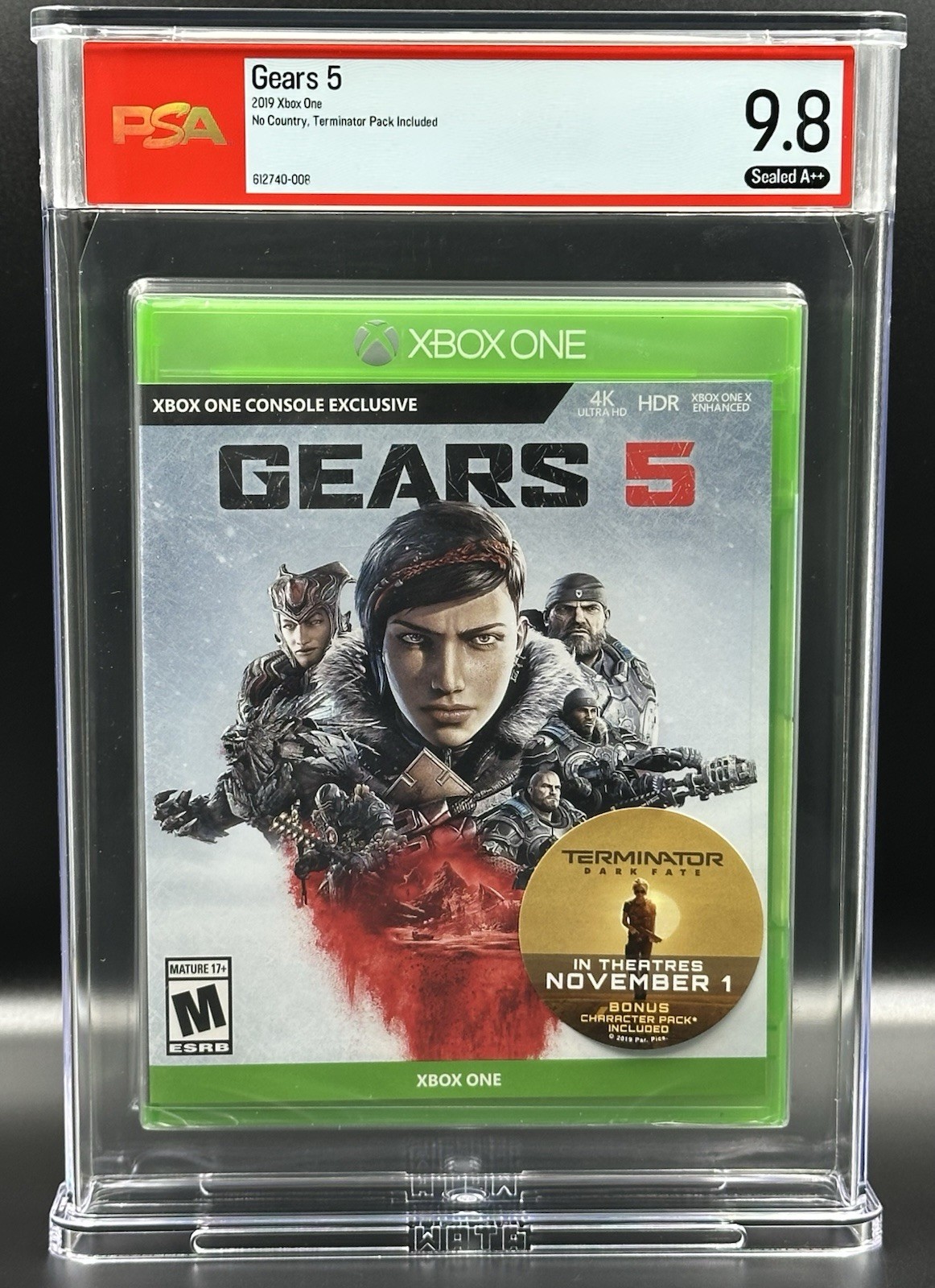 Gears 5 • PSA 9.8 A++ • 1st Print • Xbox One