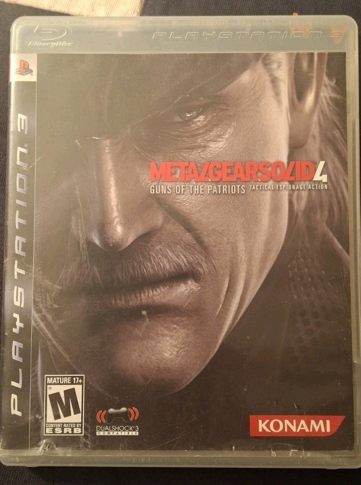PlayStation 3 (PS3) 2008 Metal Gear Solid 4 Guns of the Patriots Tactical Action