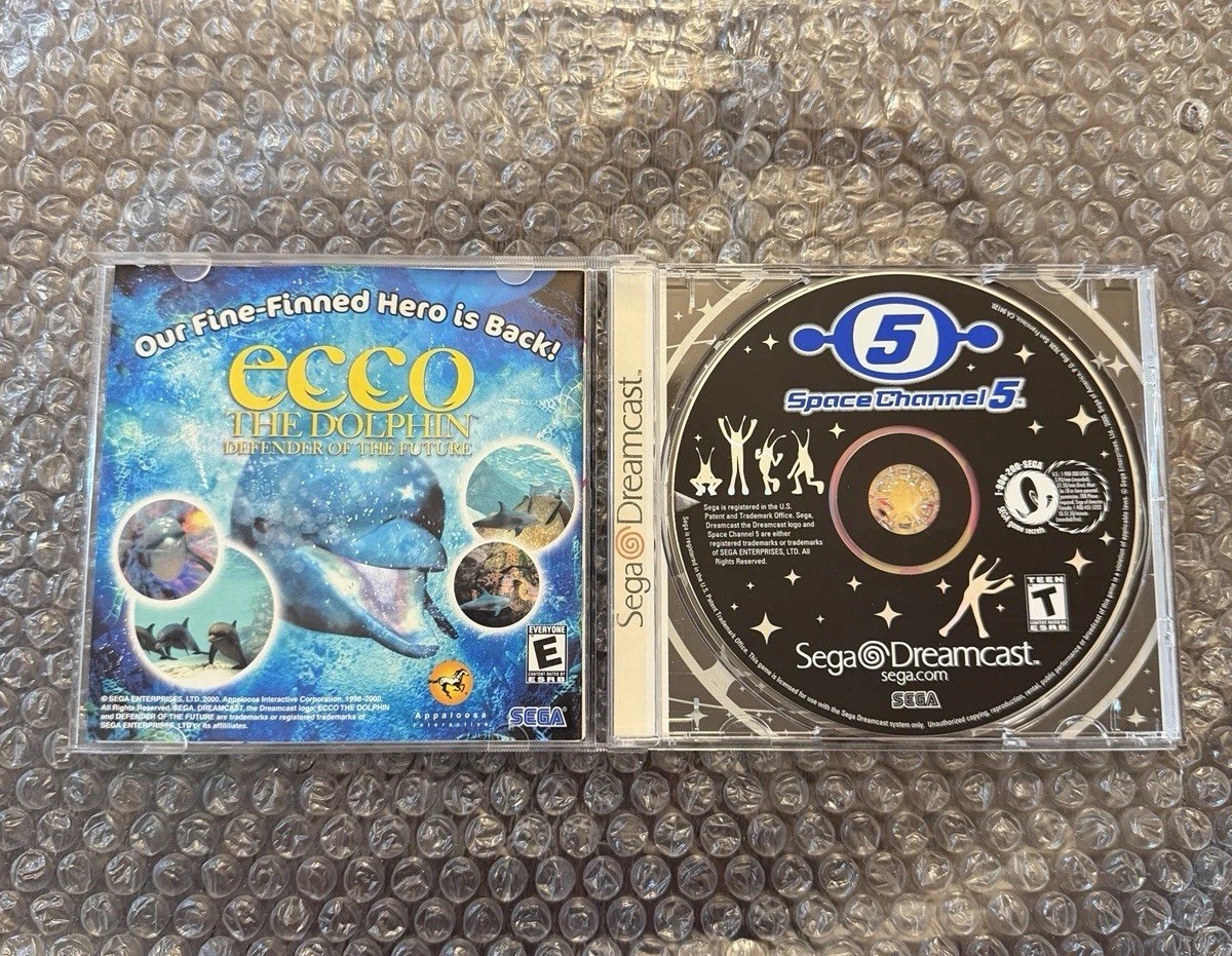 SEGA Space Channel 5 Sega Dreamcast Manual VMU NTSC-U/C T-Teen Dance