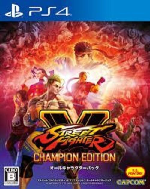 PS4 Street Fighter V: Champion Edition All Character Pack Japanese Tested Work