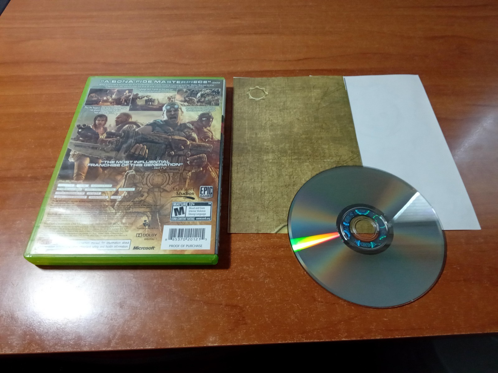 CIB Gears of War 3 (Xbox 360, 2011) Complete *TESTED*