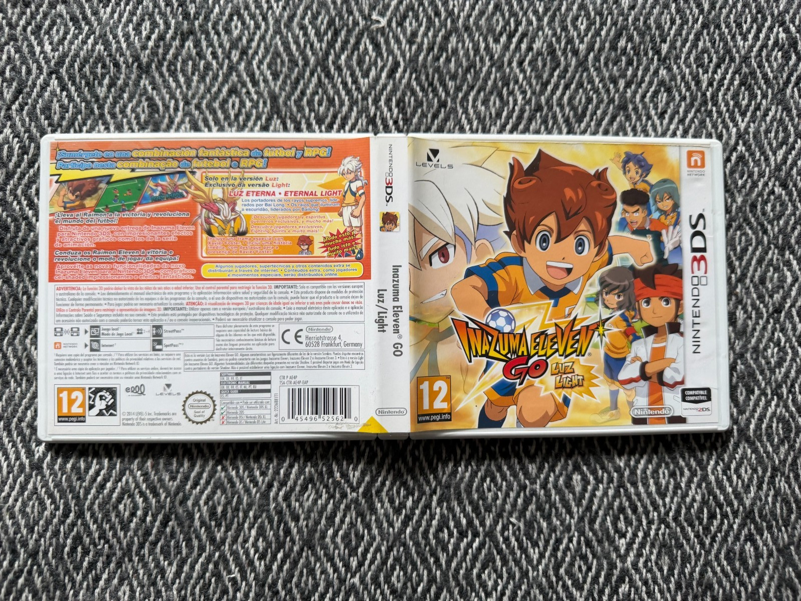 3DS Inazuma Eleven Go Shadow Game 2DS 3DS Nintendo PAL UK