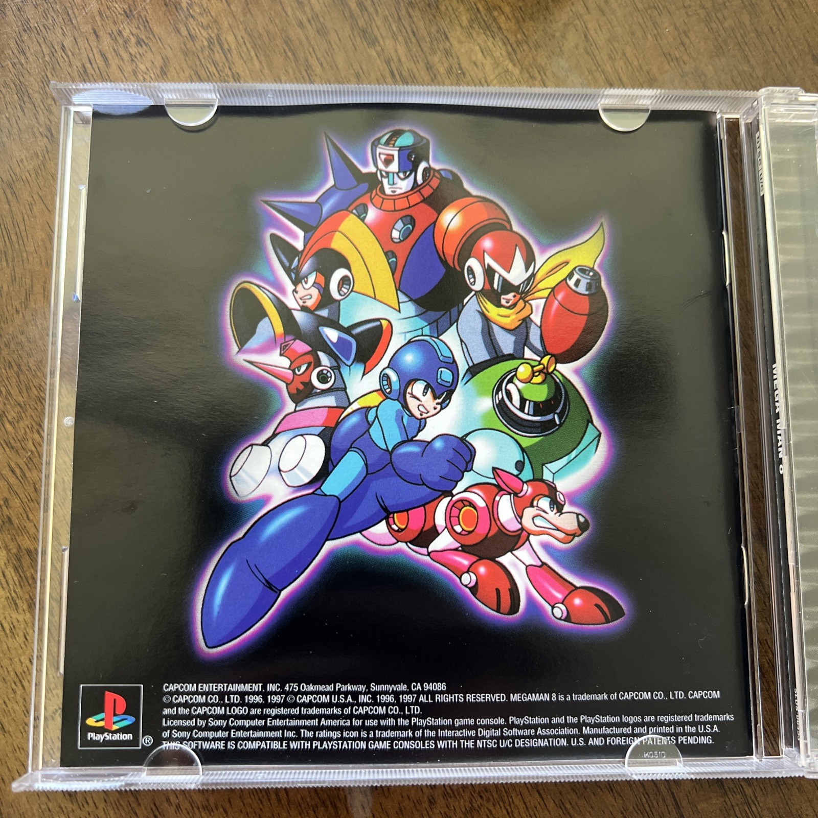 Mega Man 8 (PlayStation 1 PS1) Complete with Case Manual NO Registration