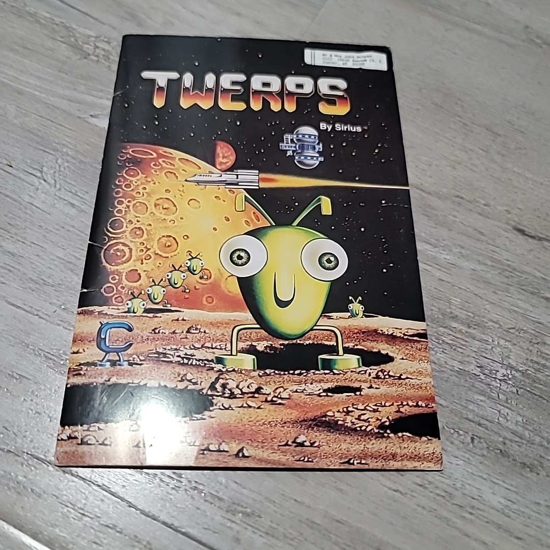 Twerps by Sirius Software for Apple II+,IIe,IIc,IIgs 1981