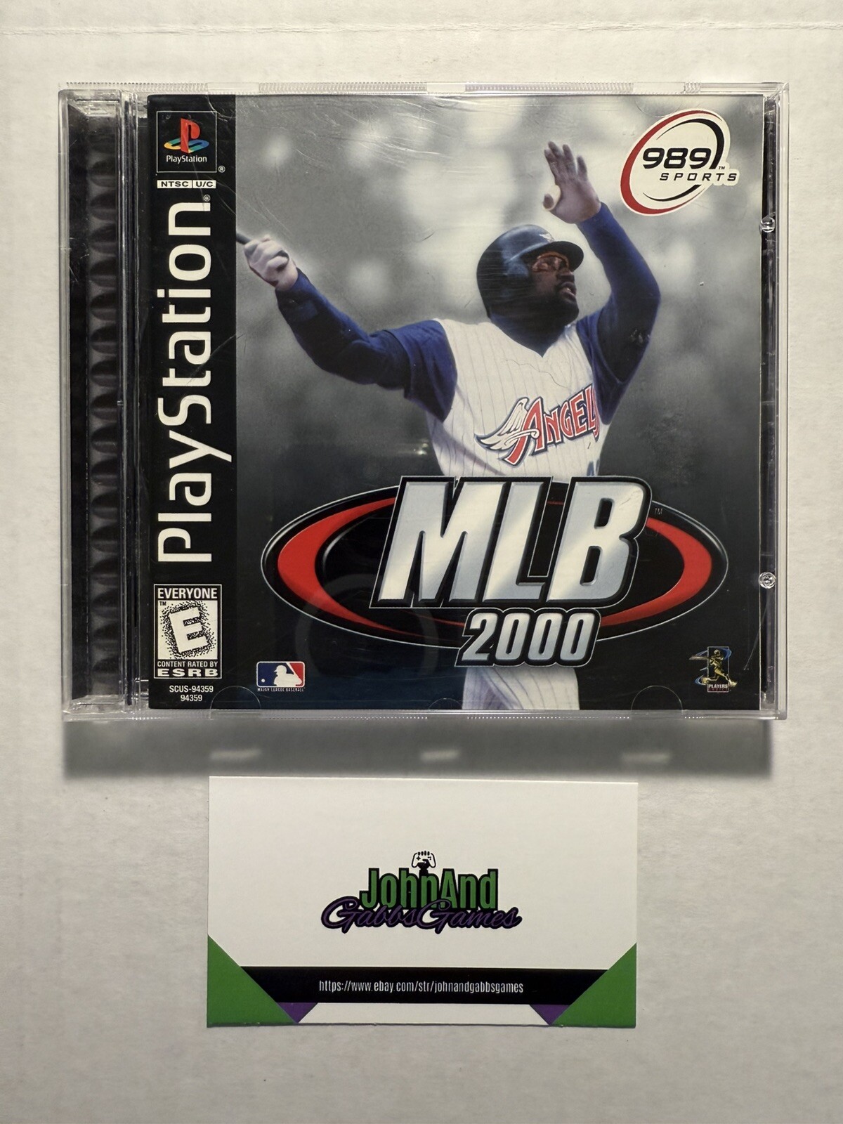 MLB 2000 Sony PlayStation 1 Game – Complete – Sports – Good Condition
