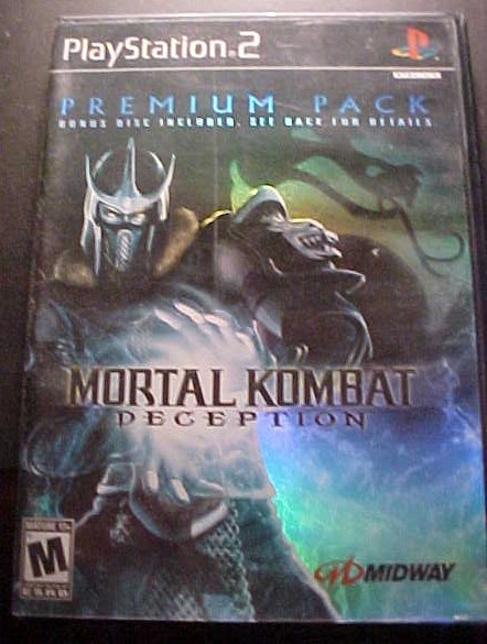 Mortal Kombat: Deception-Premium Pack (PlayStation 2, 2004) One Disc