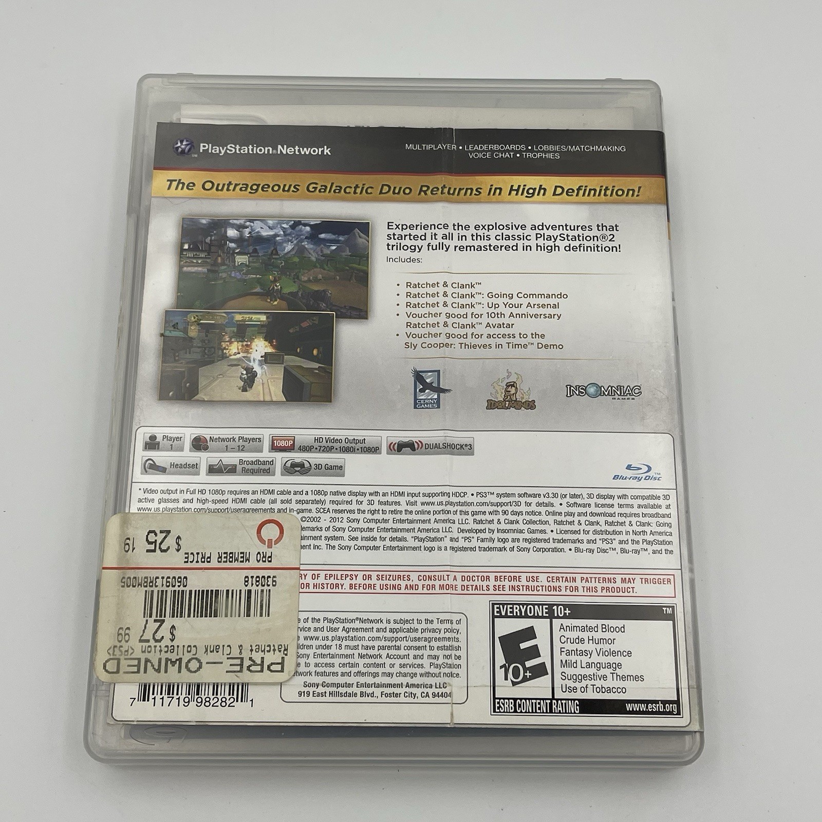 Ratchet & Clank: Collection (PS3, 2012) + Ratchet & Clank All 4 One – Bundle