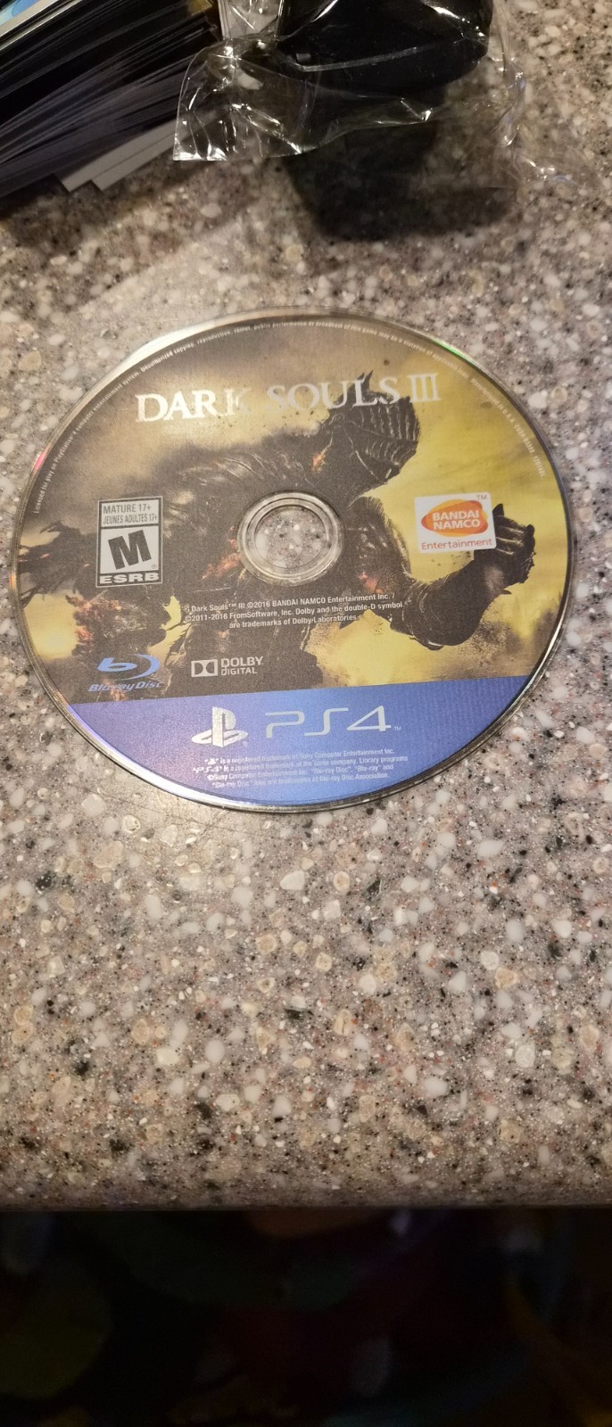 Dark Souls 3 Sony PlayStation 4 PS4, Disc Only, Tested and Working Video Game