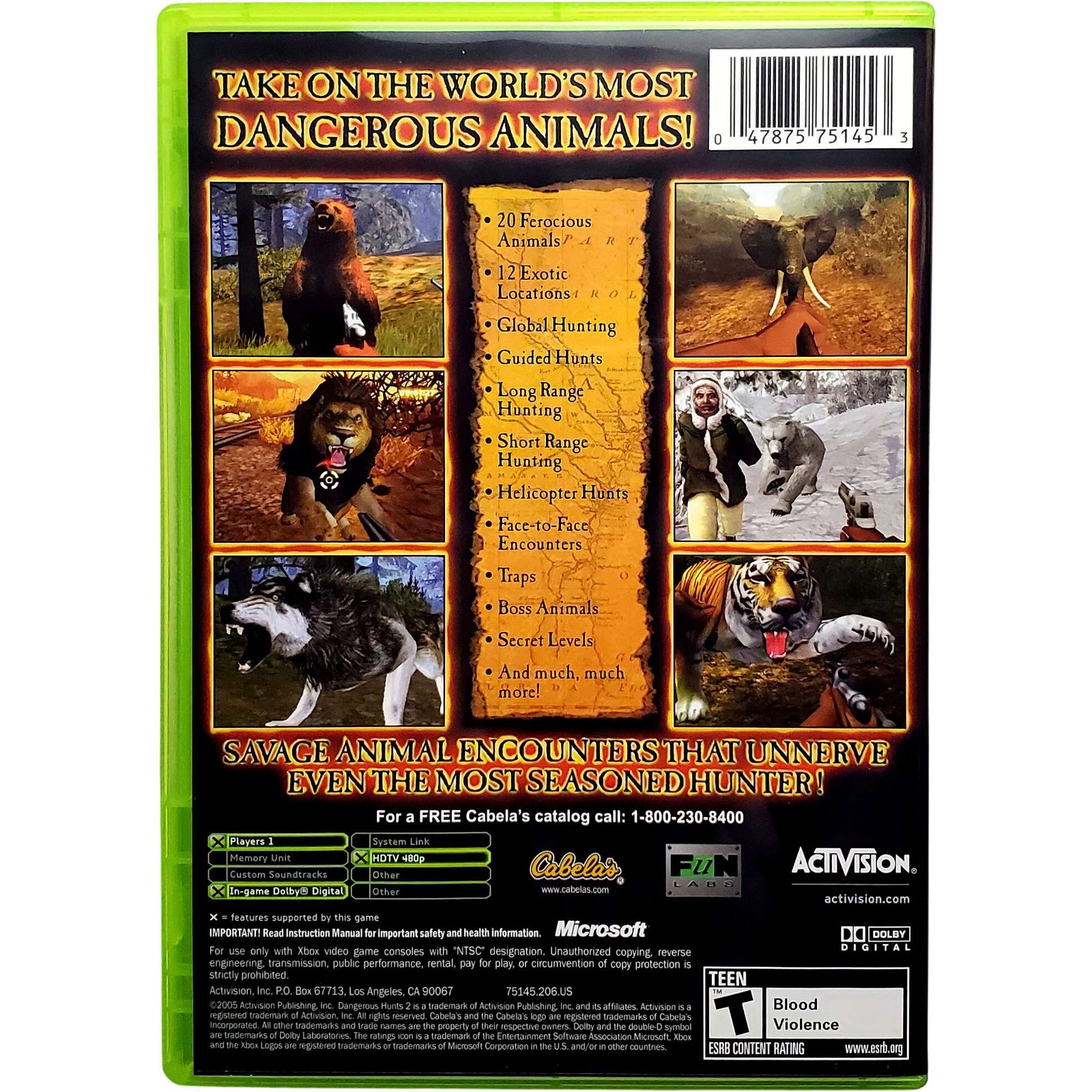 Cabela’s Dangerous Hunts 2 – Microsoft Xbox Tested 1Y Guarantee