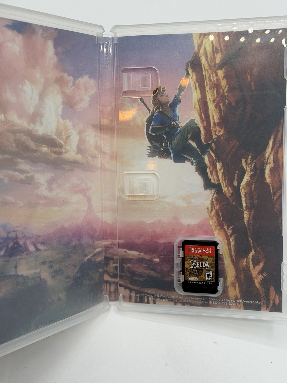 The Legend of Zelda: Breath of the Wild – Nintendo Switch Tested Working Great!!