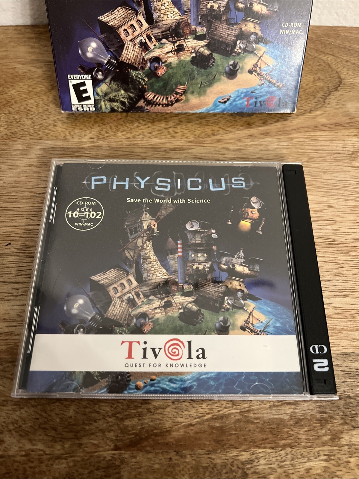 Physics Save The World Video Game Pc Cd-ROM E-Everyone