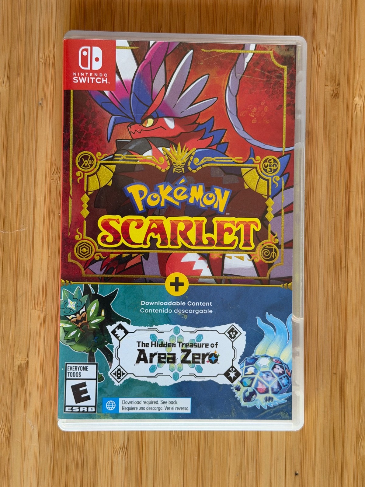 Pokemon Scarlet + The Hidden Treasure Of Area Zero – Nintendo Switch