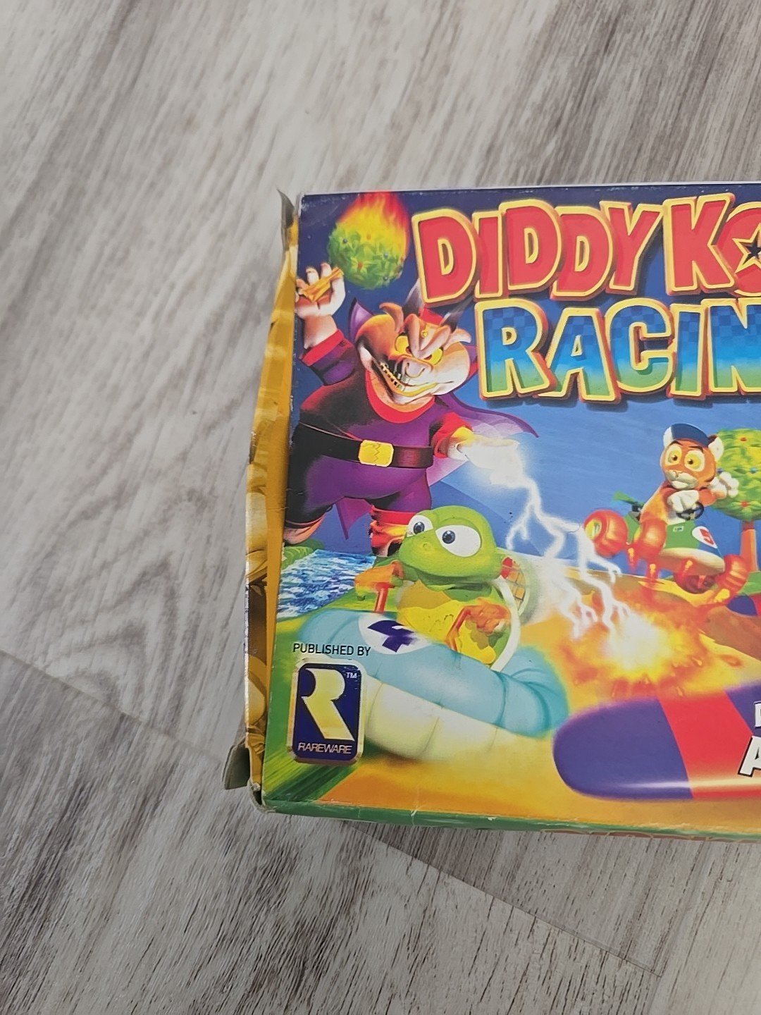 Diddy Kong Racing (Nintendo 64, N64, 1997) Box, Instruction Booklet & More