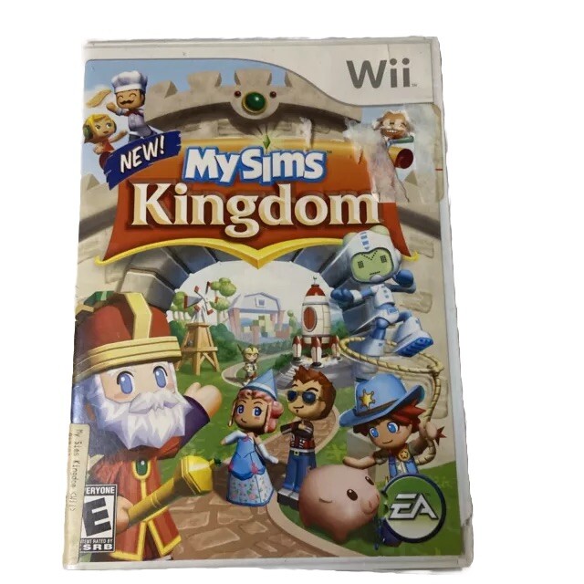 My Sims Kingdom Nintendo Wii 2008 Video Game