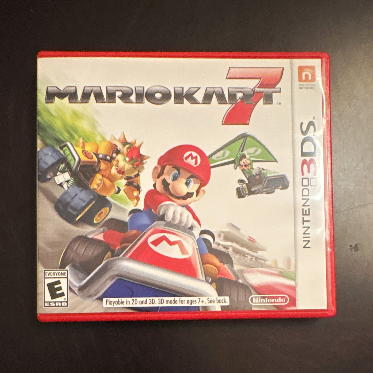 Nintendo Mario Kart 7 Nintendo 3DS Game w/ Case & Manual NTSC-U/C Racing