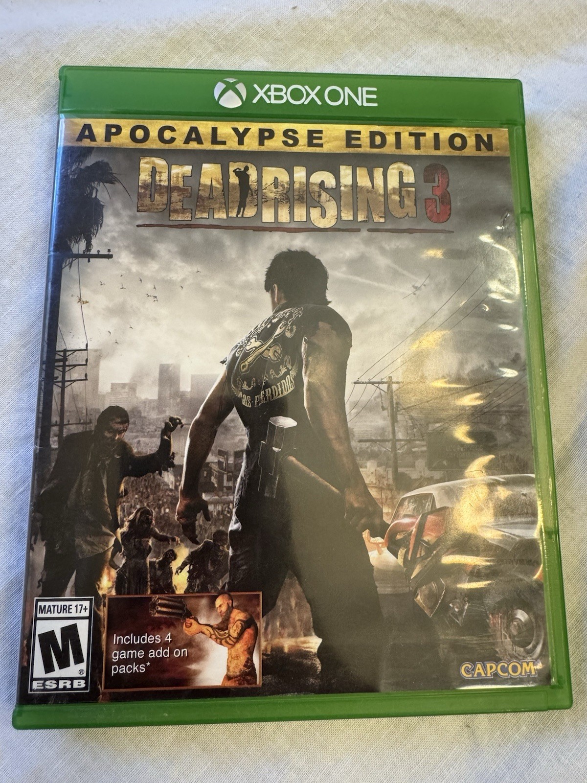 Dead Rising 3 Apocalypse Edition Xbox One Complete CIB With Bonus Content Insert