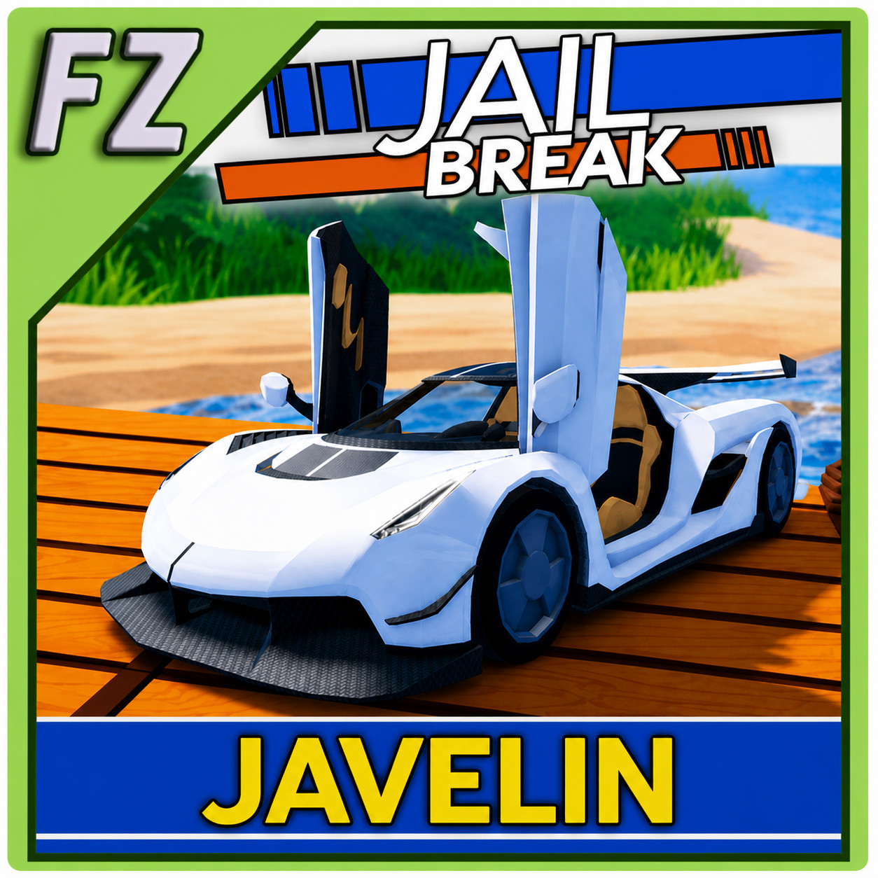[NEW STOCK] ┃🎮 JAVELIN CAR 🎮 ┃🔥 ROBLOX 🔥 ┃🚚 FAST DELIVERY 🚚 ┃