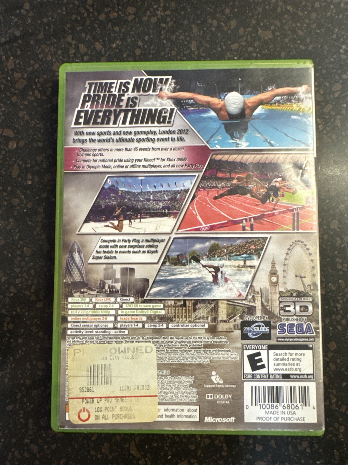 London 2012 Olympics (Xbox 360) CIB Complete! Tested! US Version! Authentic!