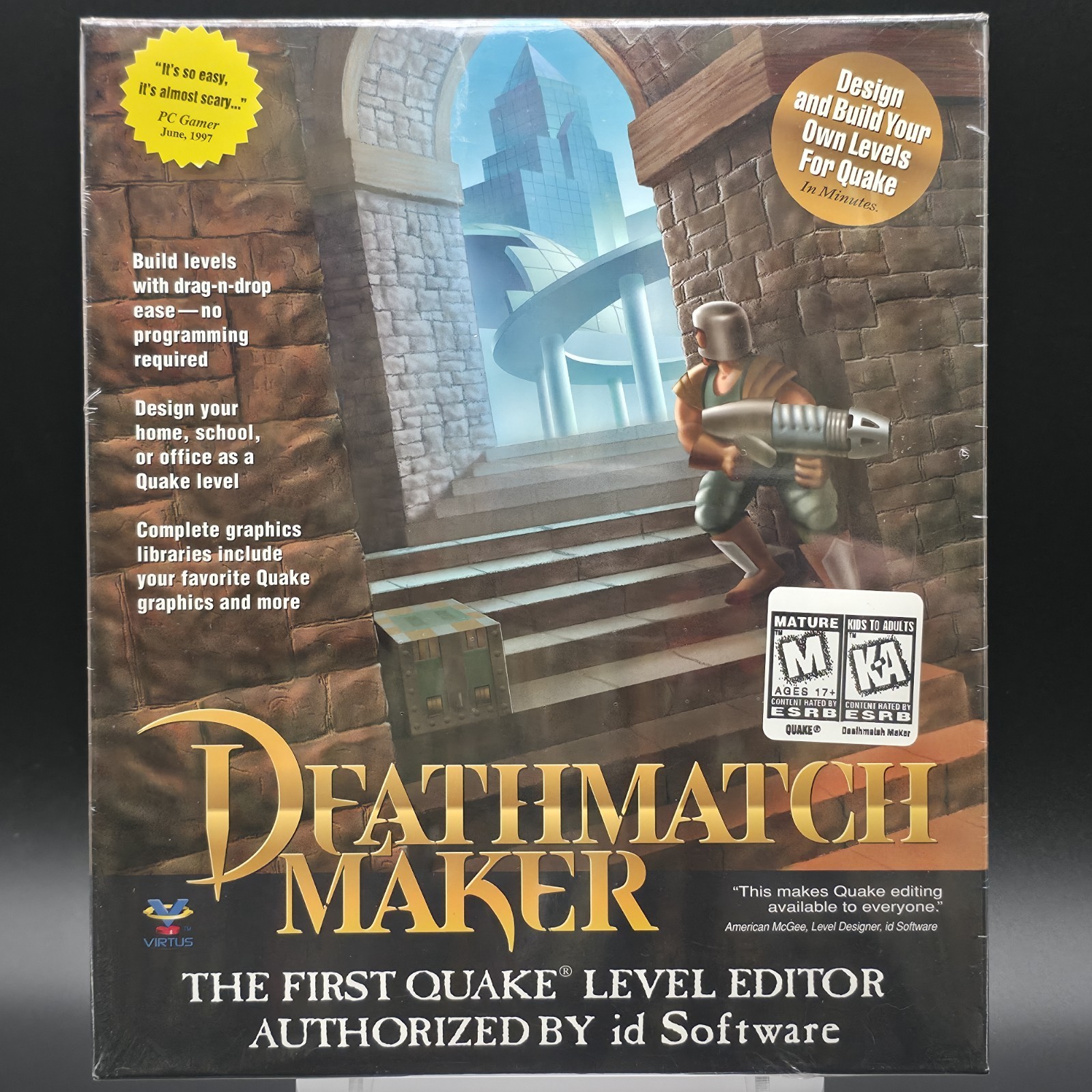 Quake: Deathmatch Maker, 1997, Big Box, New & Sealed