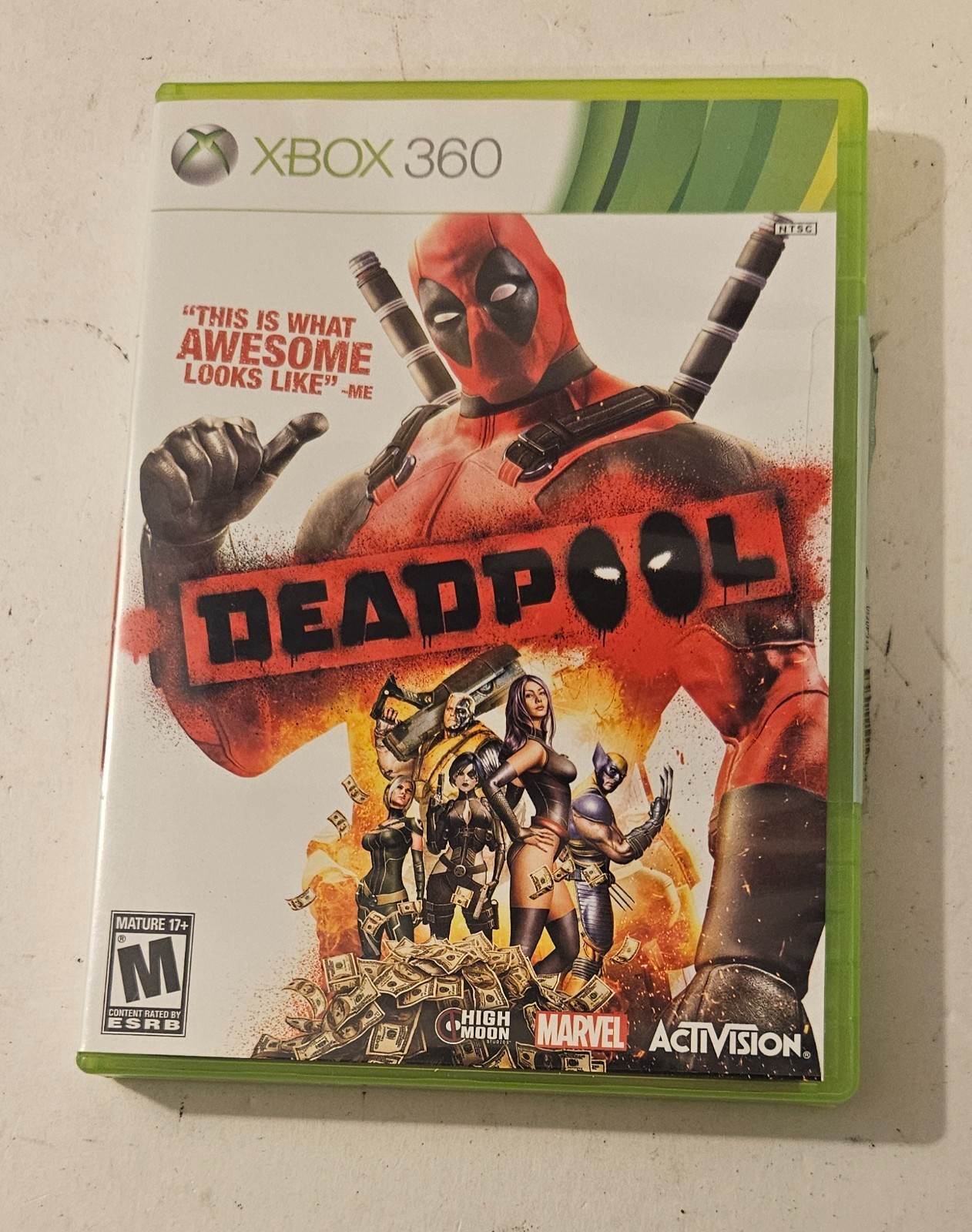 Deadpool Microsoft Xbox 360 (2013) Complete In Box with Manual Tested