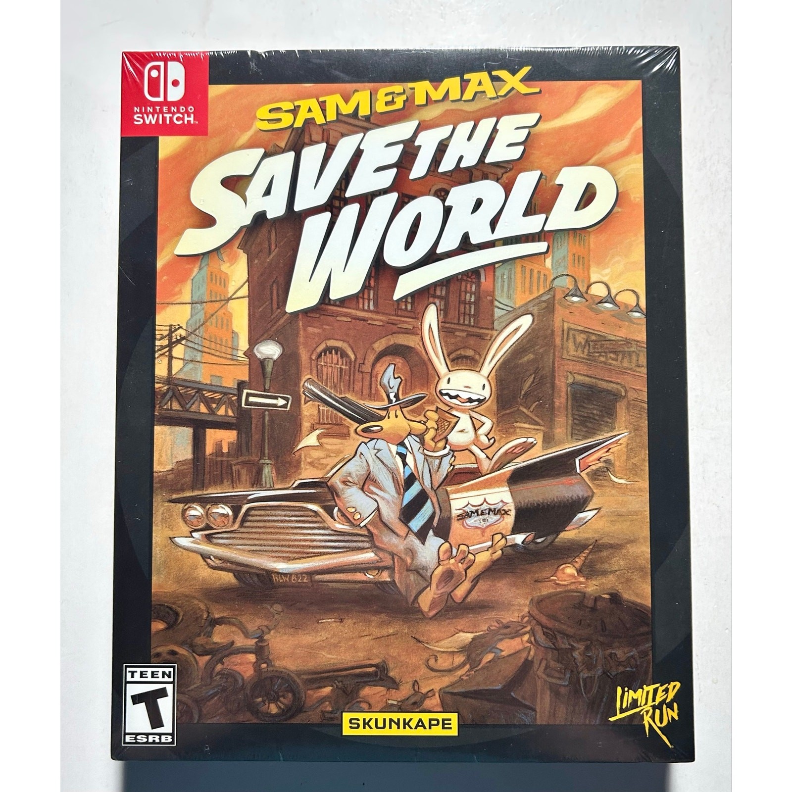 Sam & Max: Save the World Collector’s Edition (Switch) New/Sealed🔥No Tears