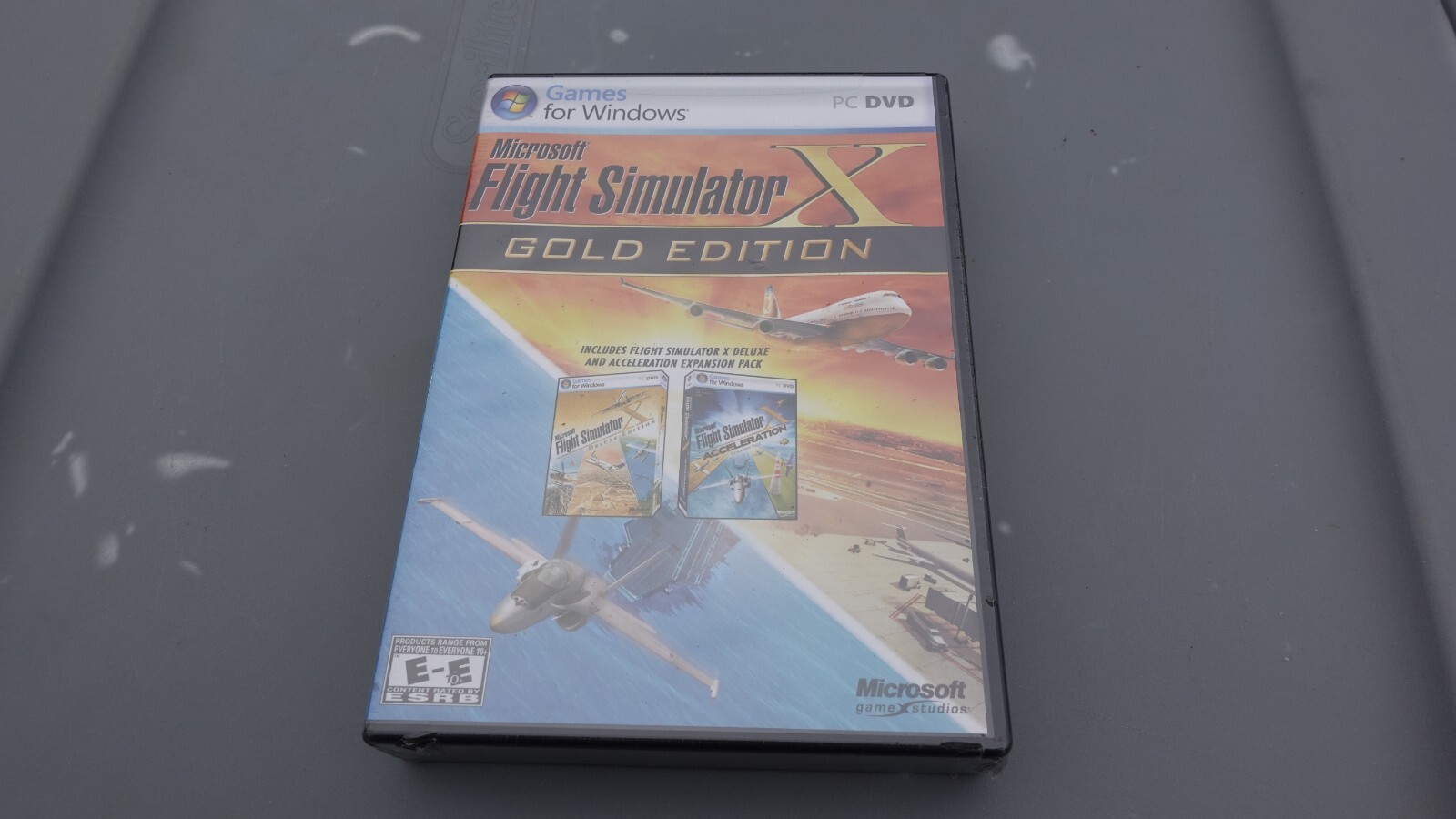 Microsoft Flight Simulator X Gold Edition PC Windows Video Game New Sealed