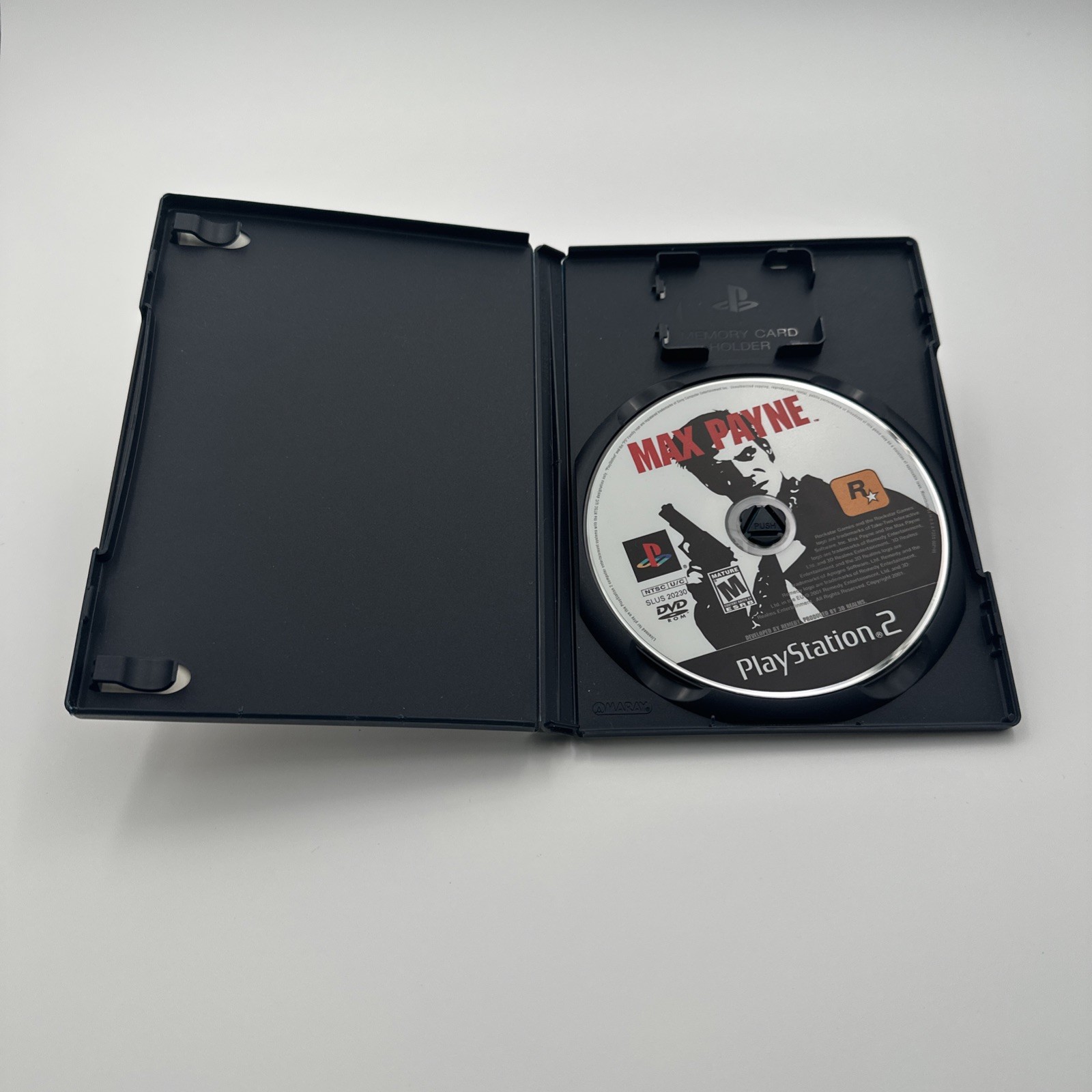 PS2 Max Payne Game Sony PlayStation 2 Case & Disc Only Untested Rockstar Remedy