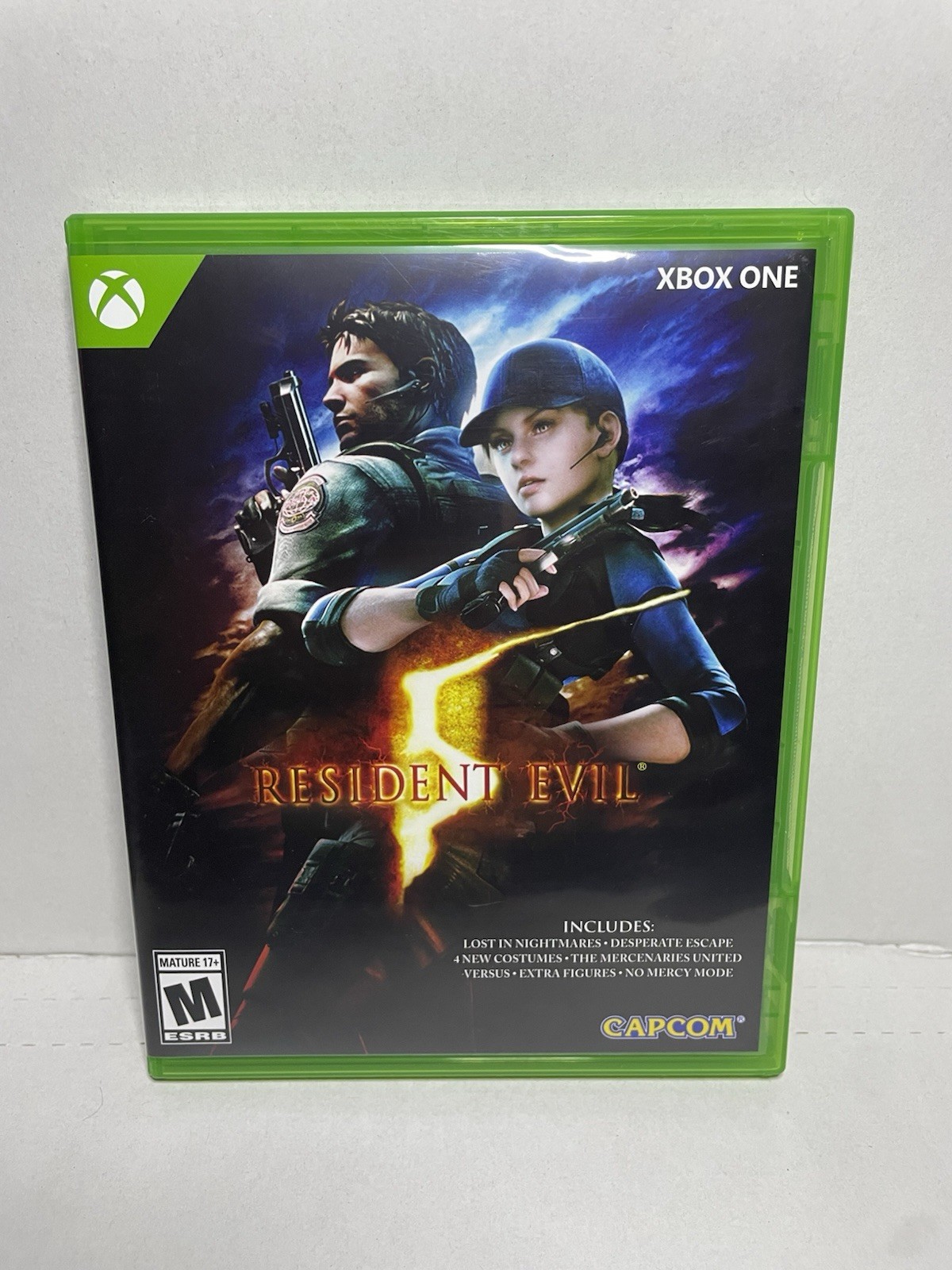 Resident Evil 5 HD (Microsoft Xbox One, 2016) Tested Working Fast Shipping