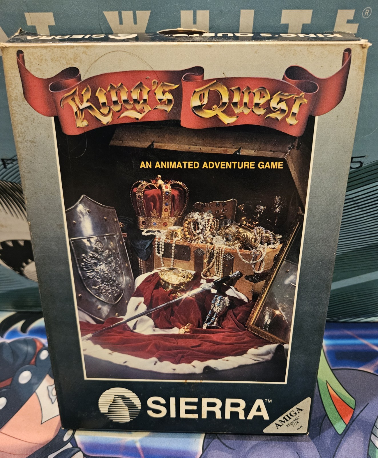 King’s Quest Original 1984 Amiga Sierra Vintage PC Computer Game With ox