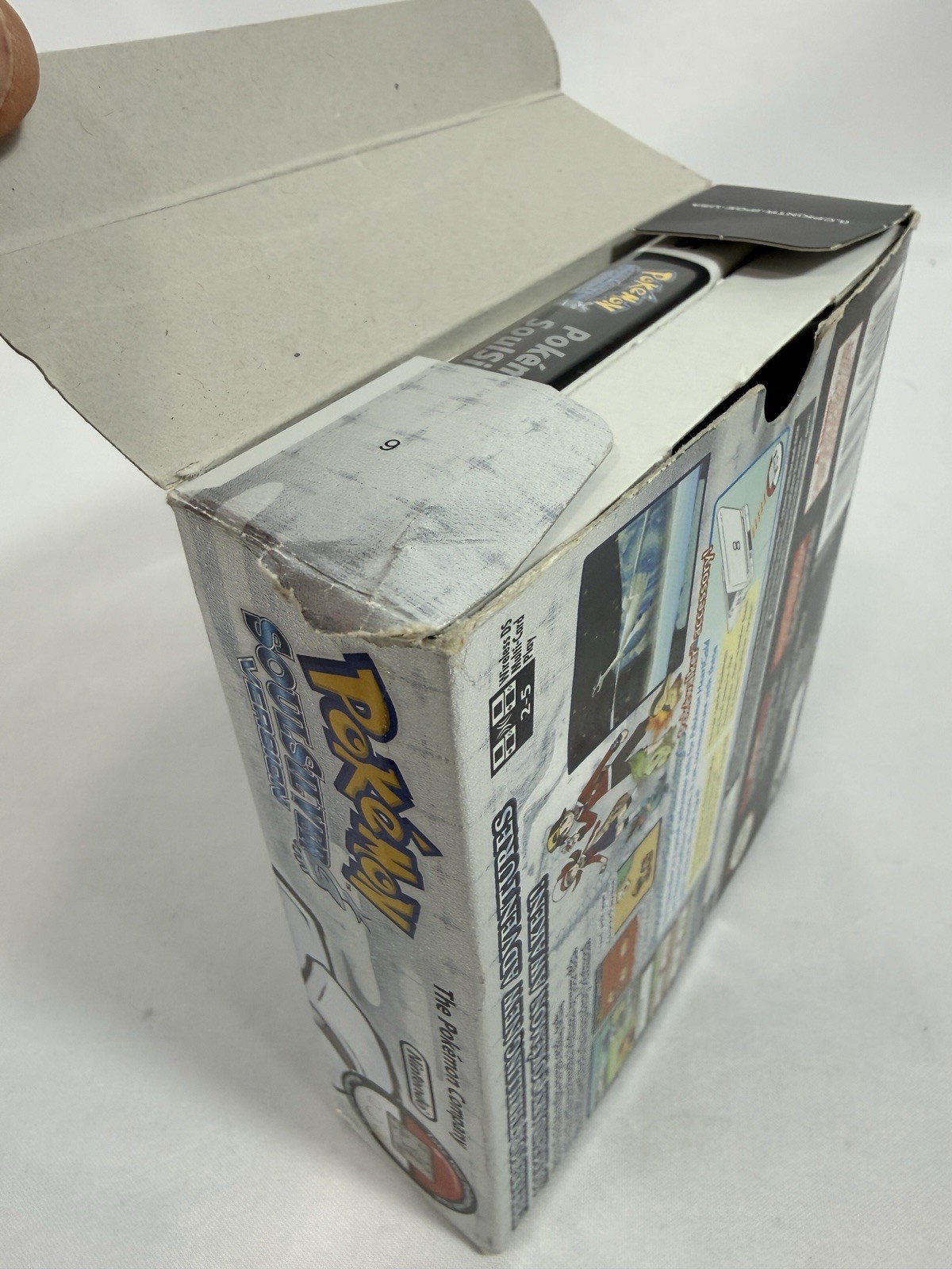 Pokemon SoulSilver Version DS Complete Big Box With Pokewalker Authentic Tested!