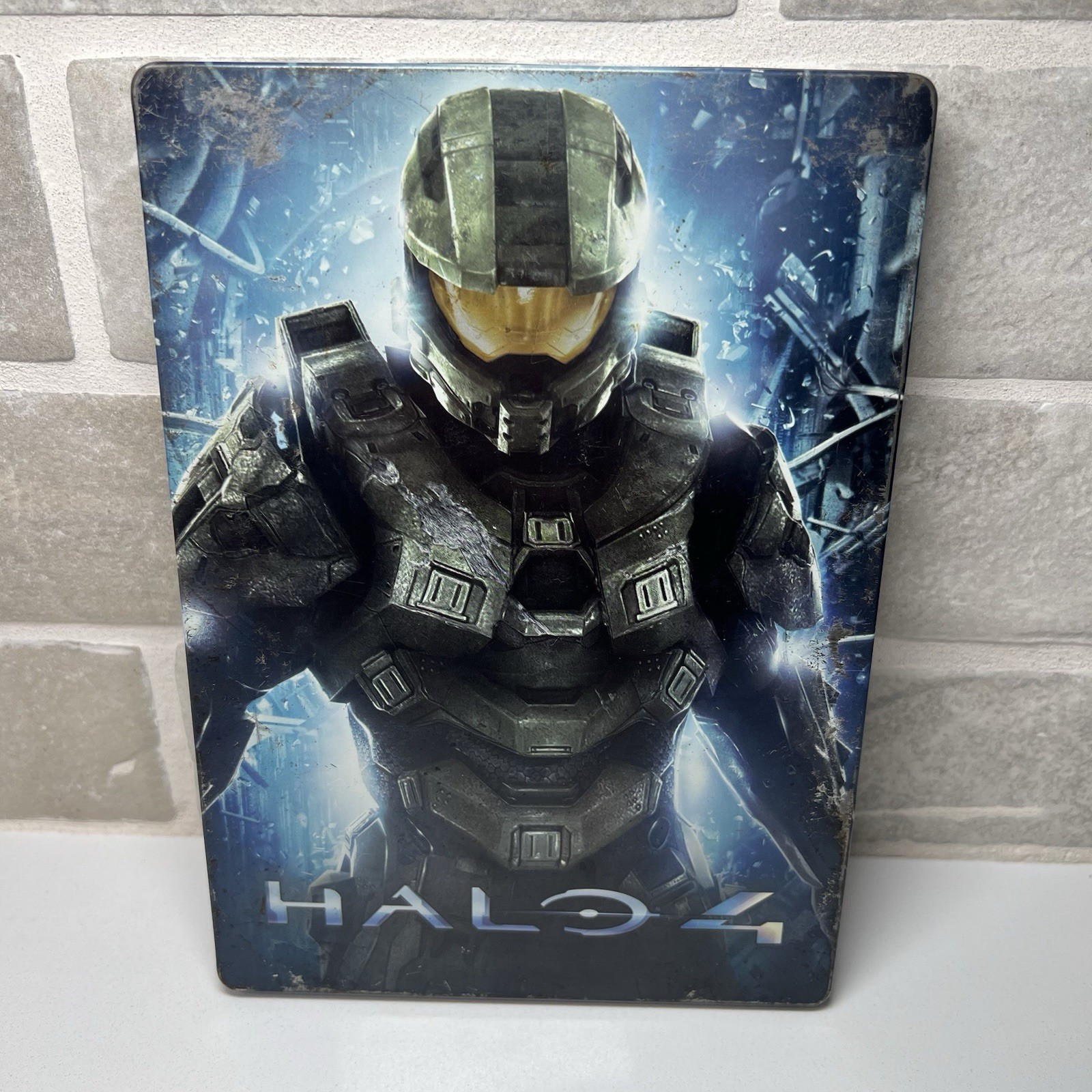 Halo 4 Steelbook – Xbox 360 – VERY RARE EDITION!!! MASTER CHIEF – W/ Game