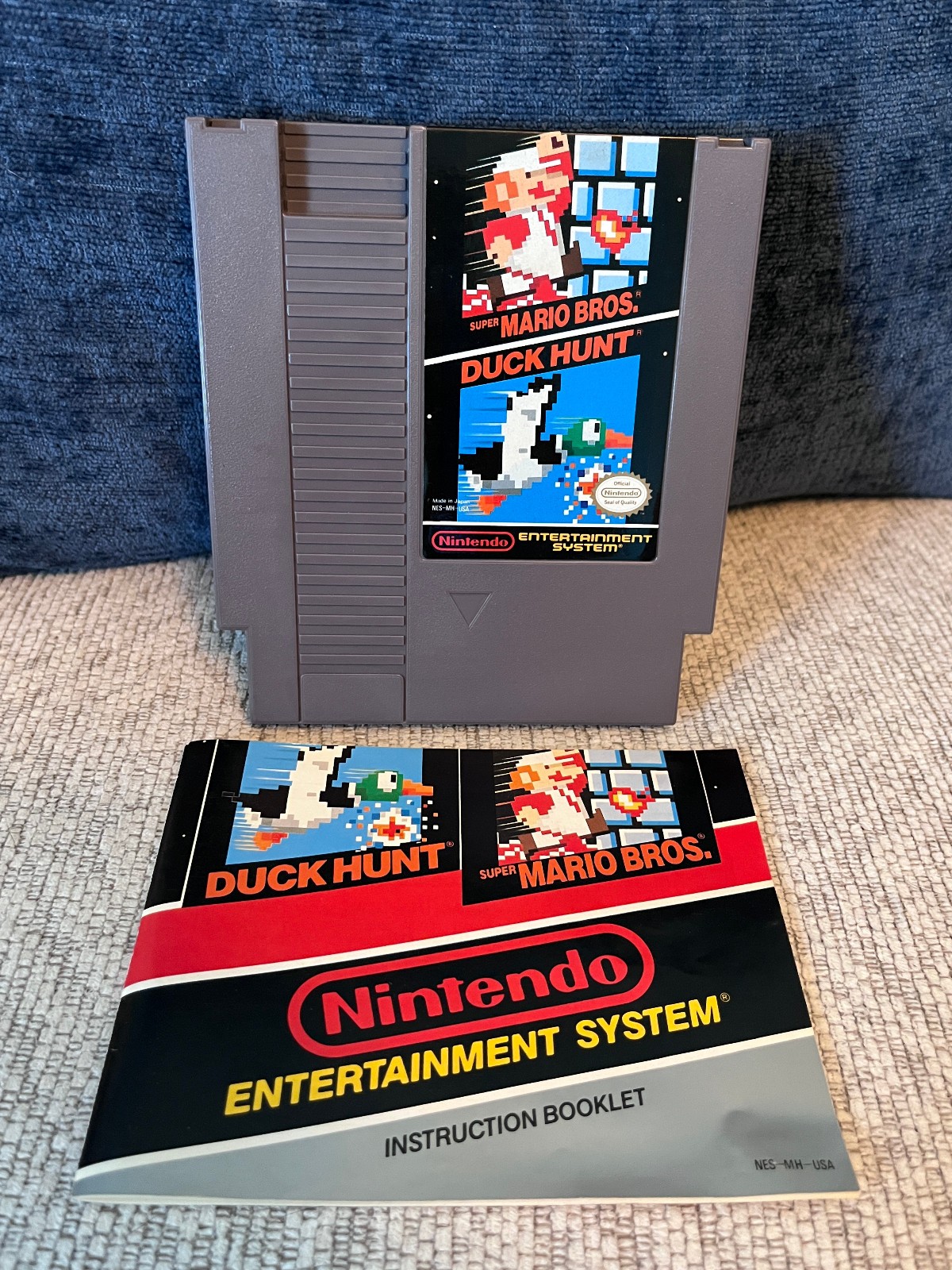 Super Mario Bros./Duck Hunt – with Manual (Nintendo Entertainment System, 1988)