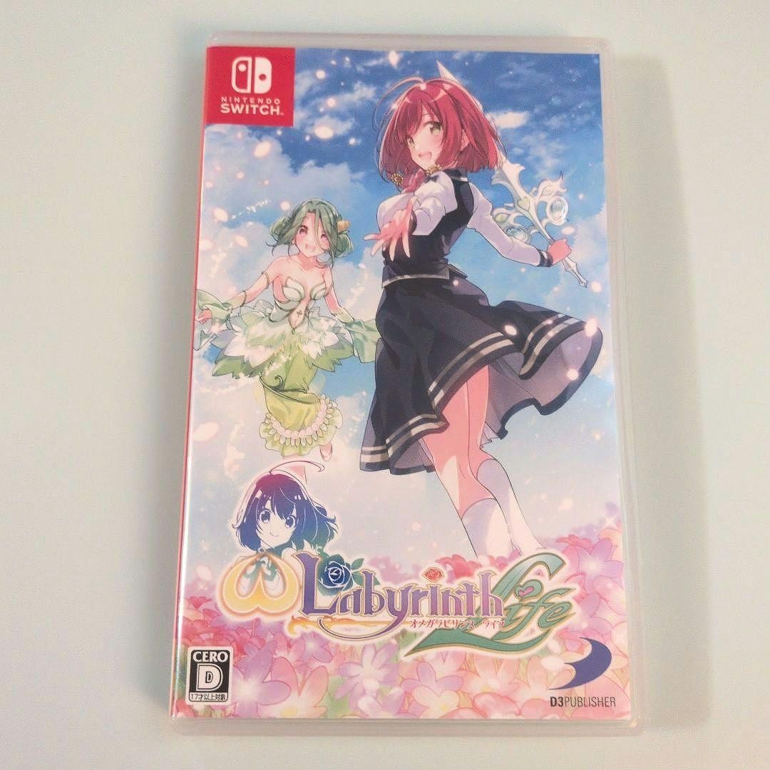 Omega Labyrinth Life Nintendo Switch Japanese Video Game With Box From japan