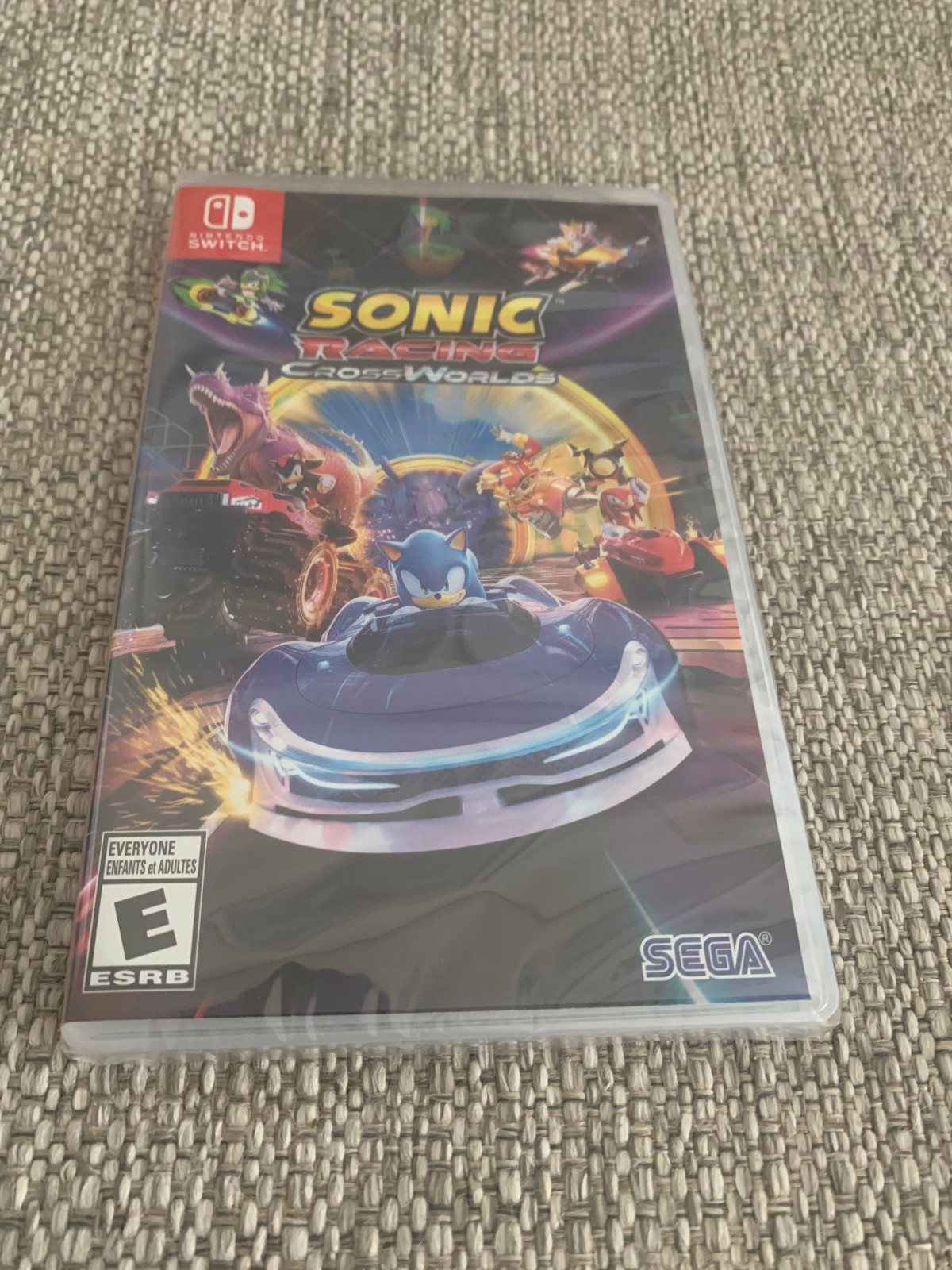 Sonic Racing CrossWorlds Switch Amazon Exclusive Edition Nintendo ESRB New