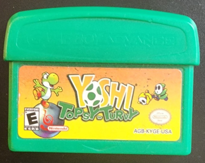 Yoshi Topsy Turvy Game Boy Advance (GBA) – Tested and Works