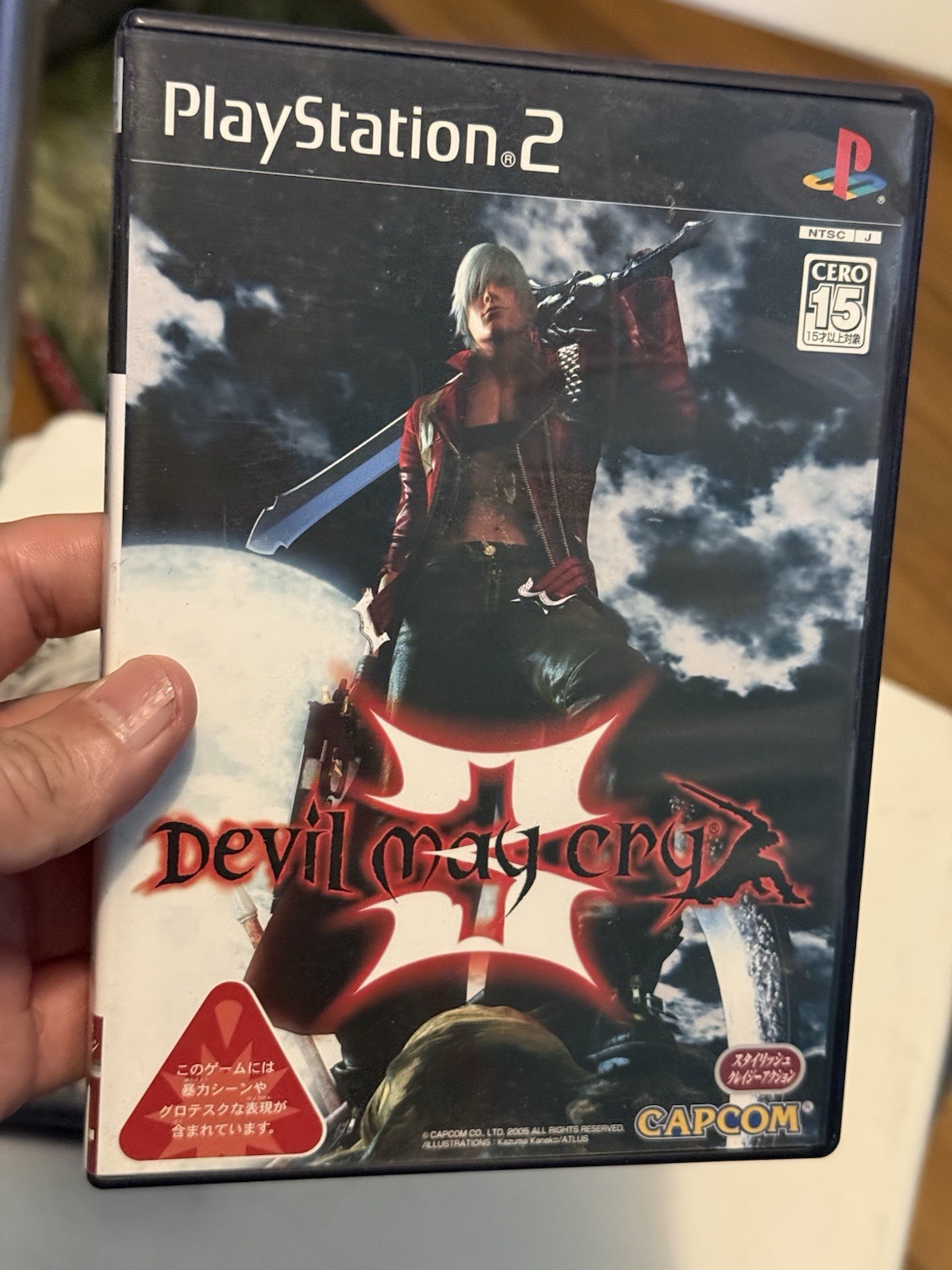 Play Station2 Games Devil May Cry Lot Of 3 Games , Japan Version
