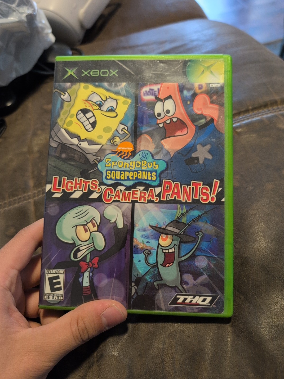 SpongeBob SquarePants: Lights, Camera, Pants! Microsoft Xbox – Complete In Box