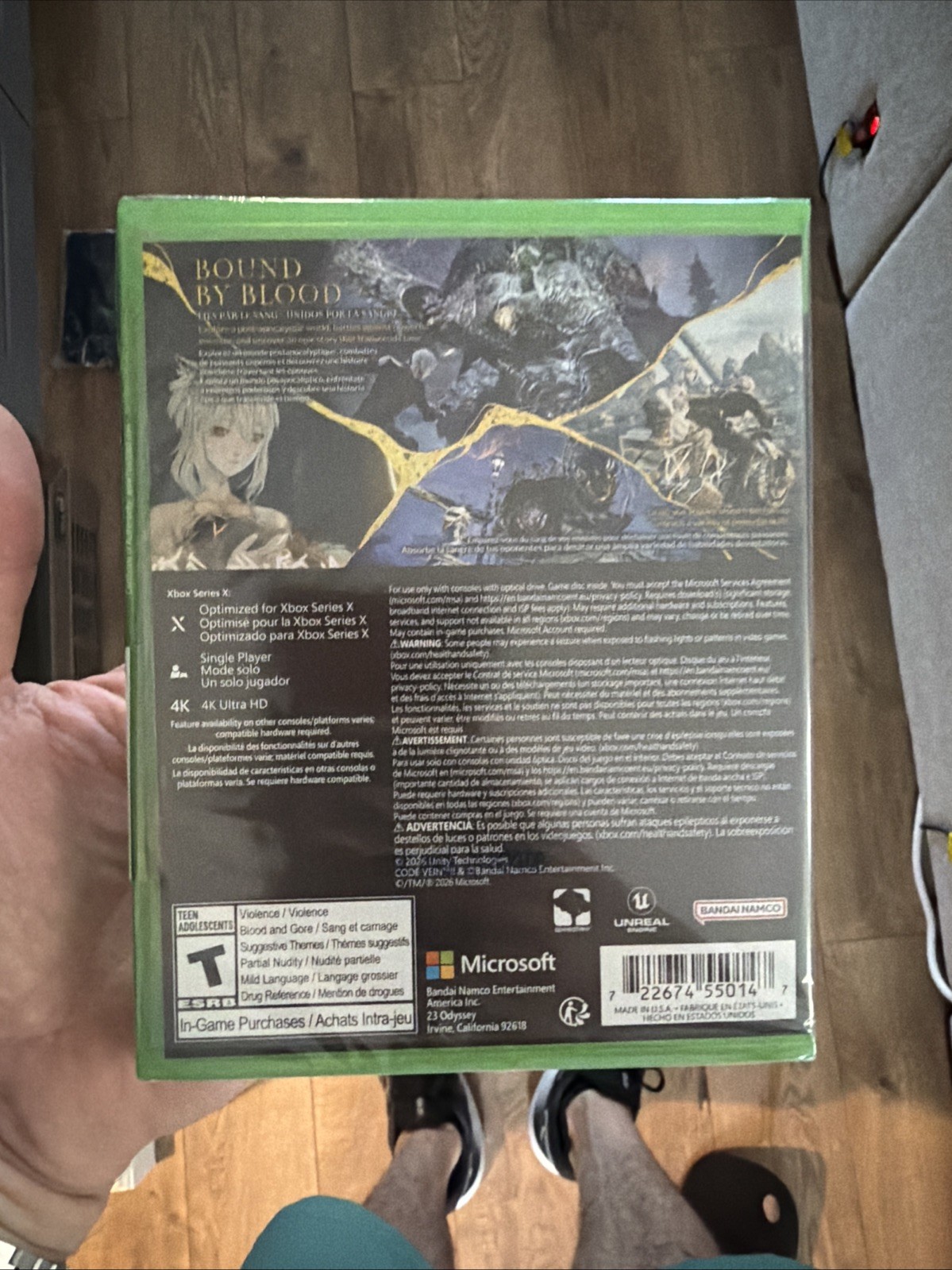 XSX Code Vein II *NEW*F/S*. Factory sealed.