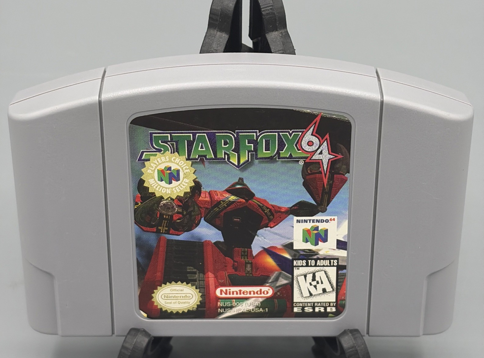 Star Fox 64 Players Choice N64 Nintendo 64 Cleaned & Tested✅ Authentic💯 NM💎