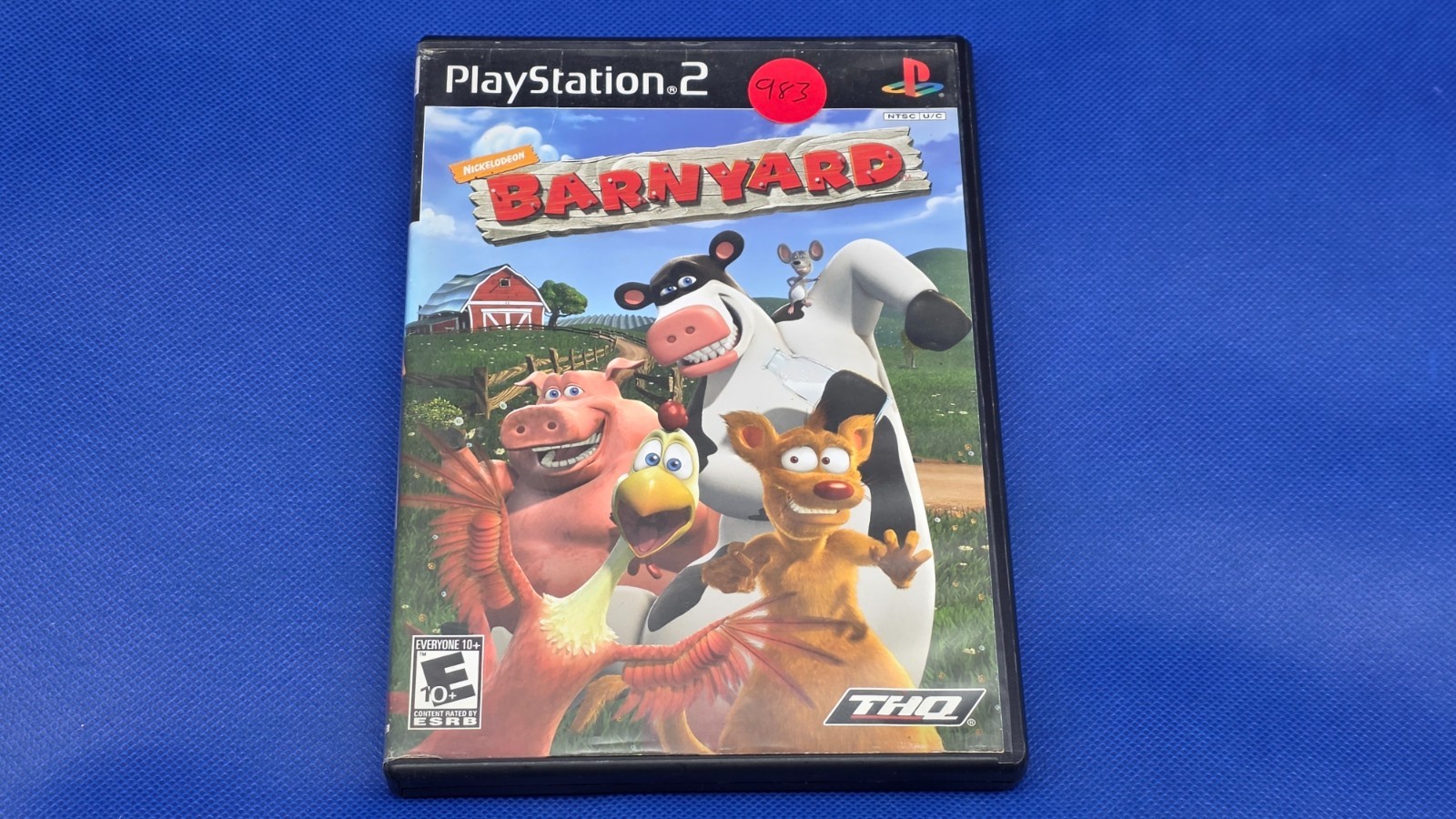 983: Playstation Ps2 – Barnyard – Disc/Case – Sony – Tested/Working