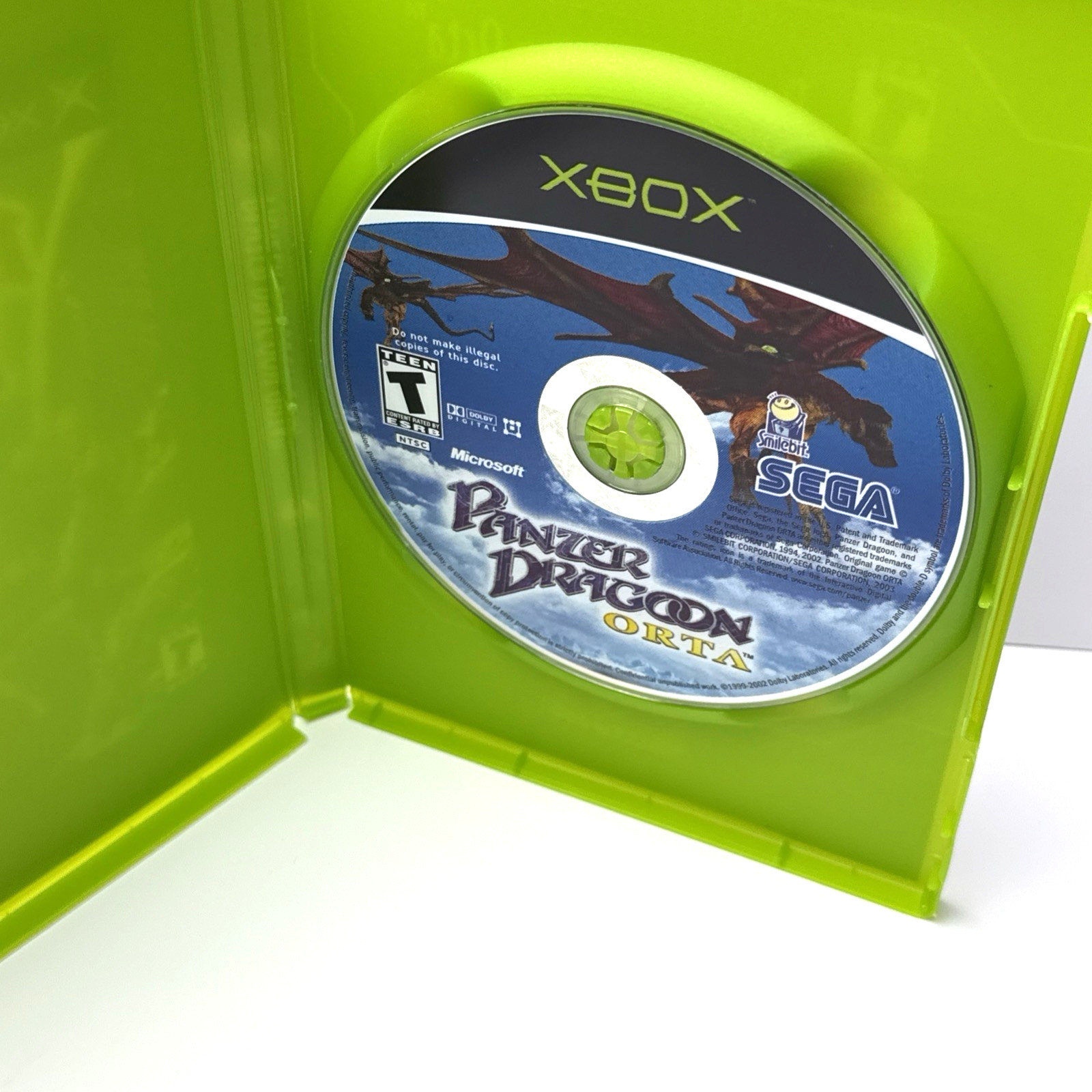 Panzer Dragoon Orta Microsoft Original Xbox No Manual Refurbished & Tested